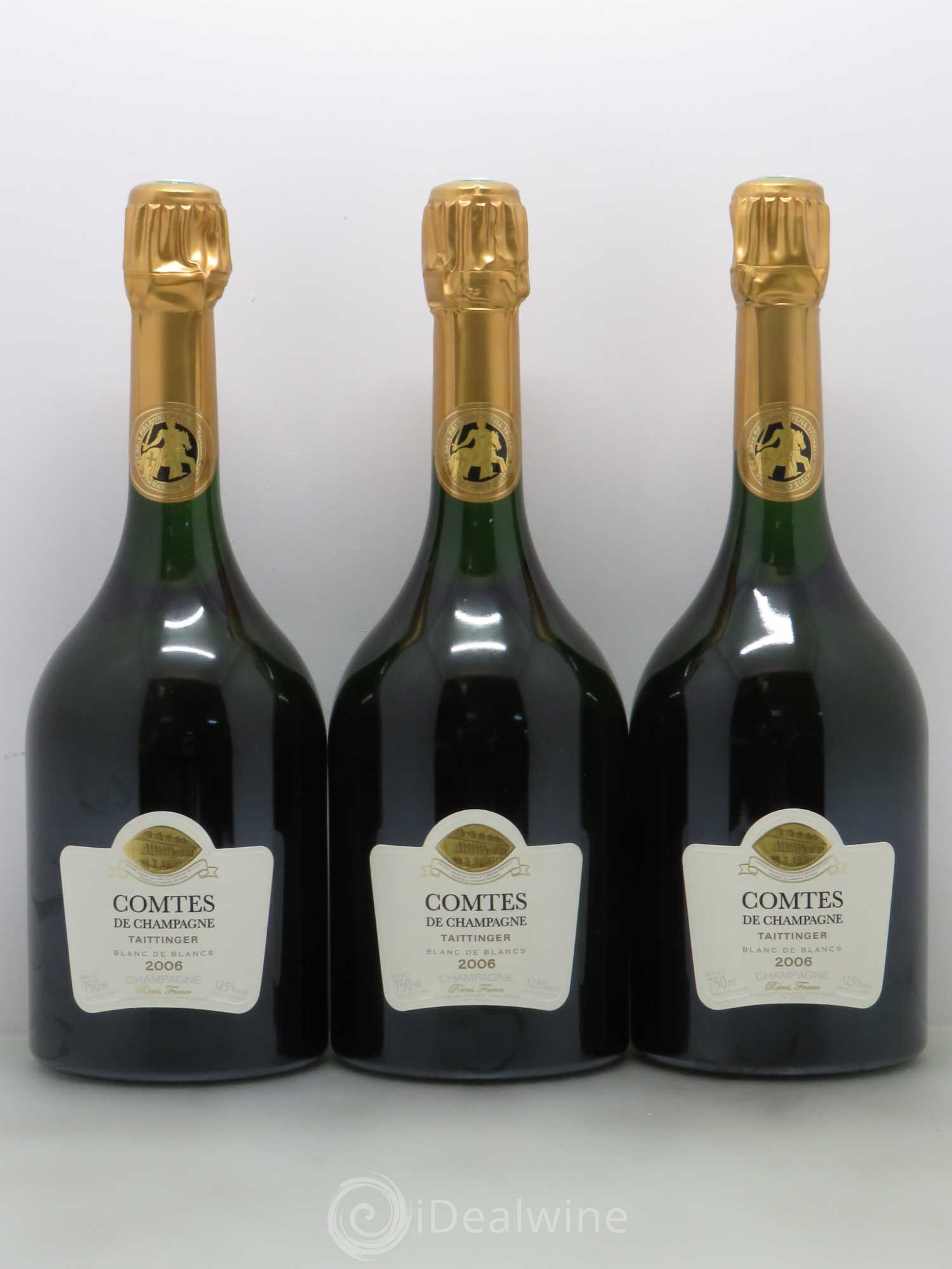 Comtes de Champagne Taittinger 2006 - Lot de 3 bouteilles - 0