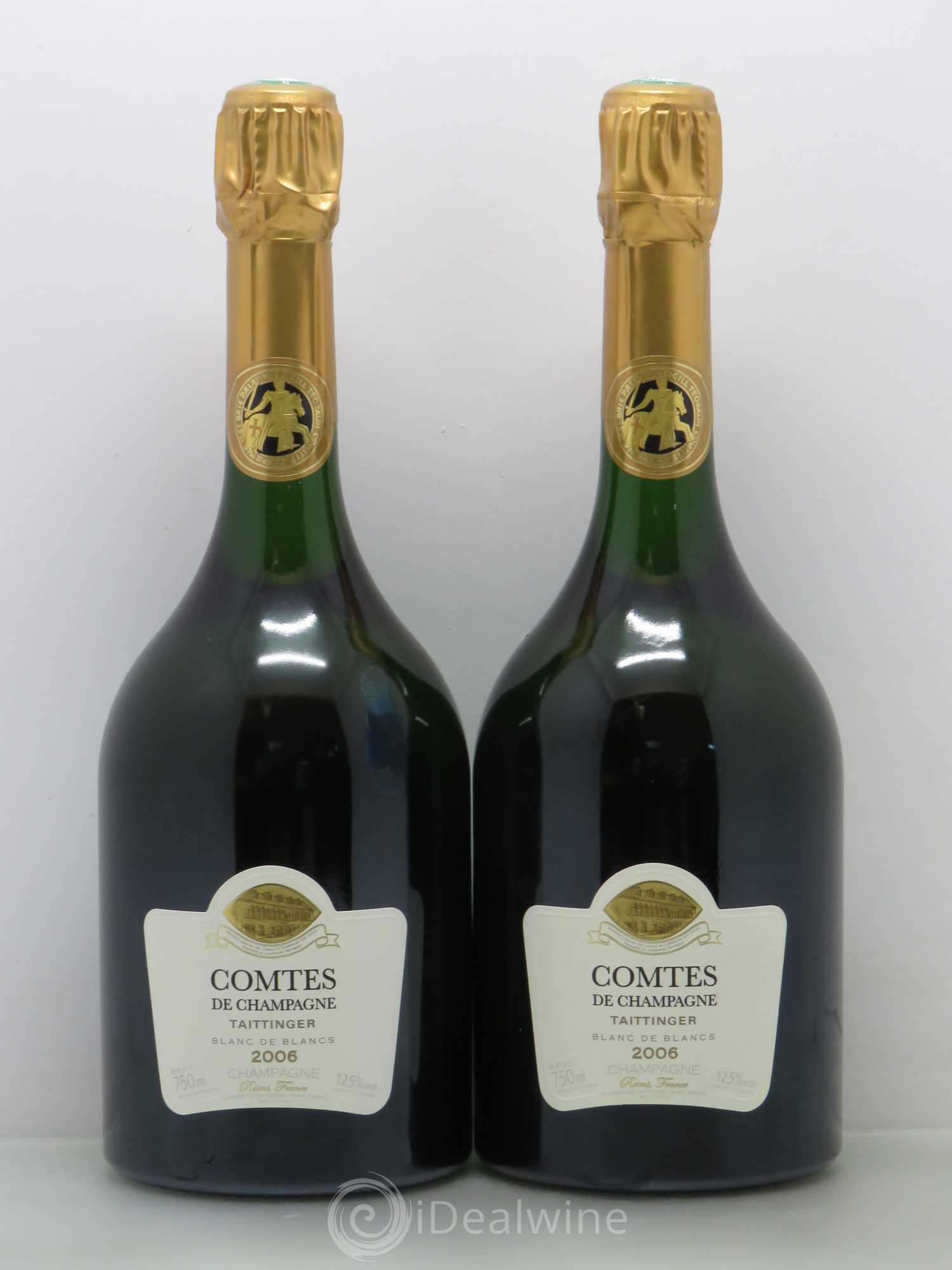 Comtes de Champagne Taittinger 2006 - Lot de 2 bouteilles - 0