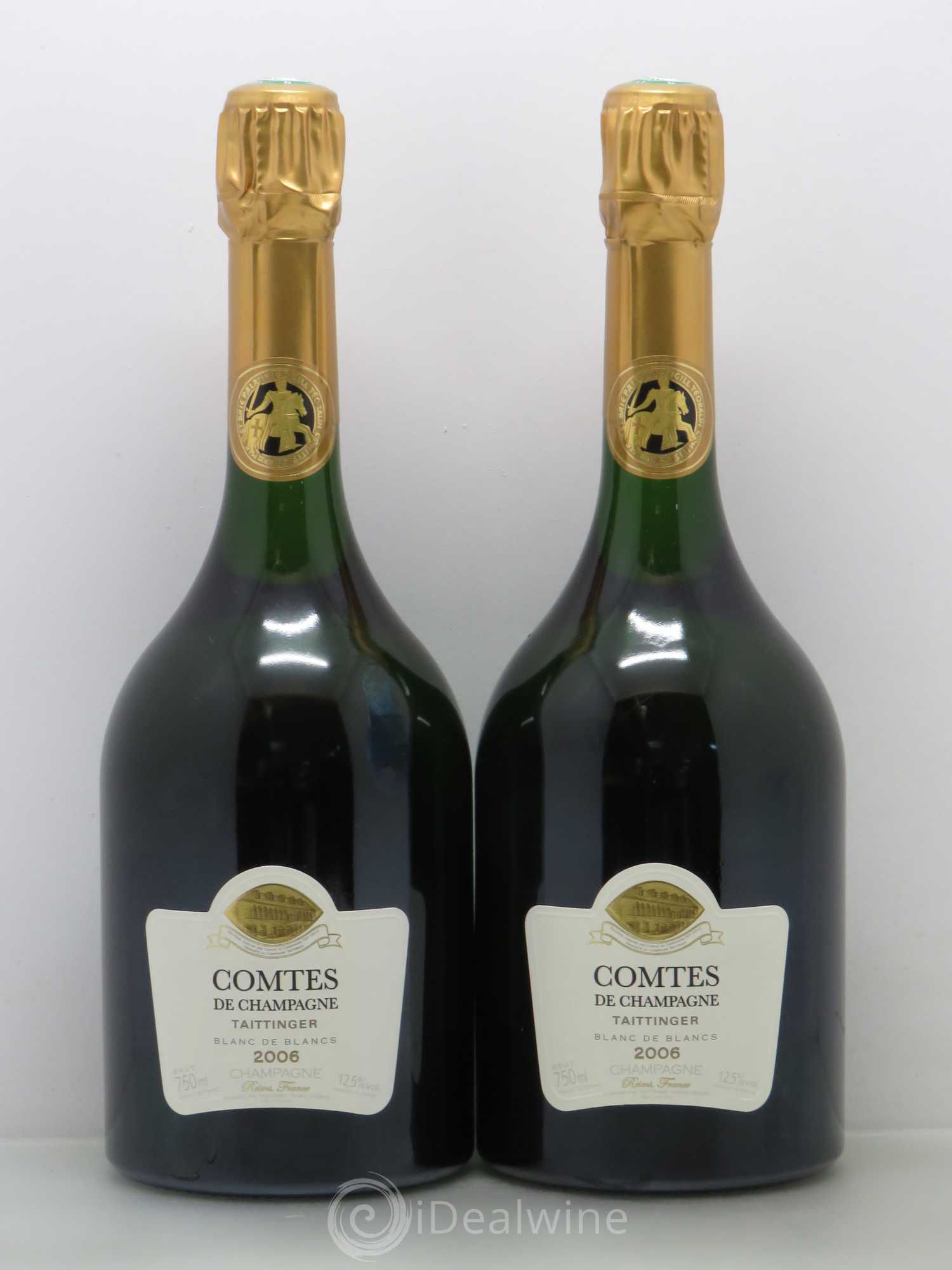 Comtes de Champagne Taittinger 2006 - Lot de 2 bouteilles - 0