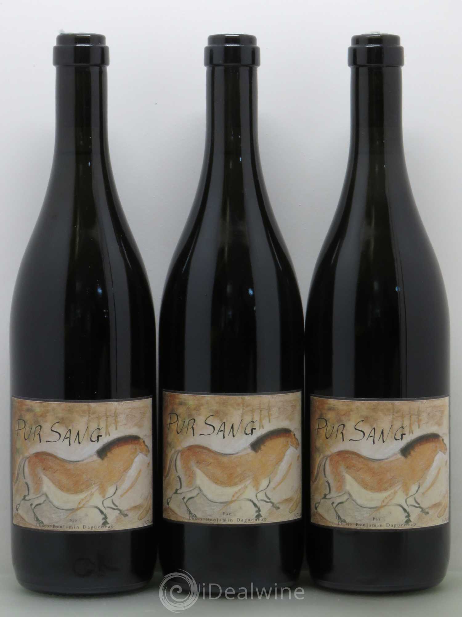Vin de France (anciennement Pouilly-Fumé) Pur Sang Dagueneau (Domaine Didier - Louis-Benjamin) 2014 - Lot de 3 bouteilles - 0