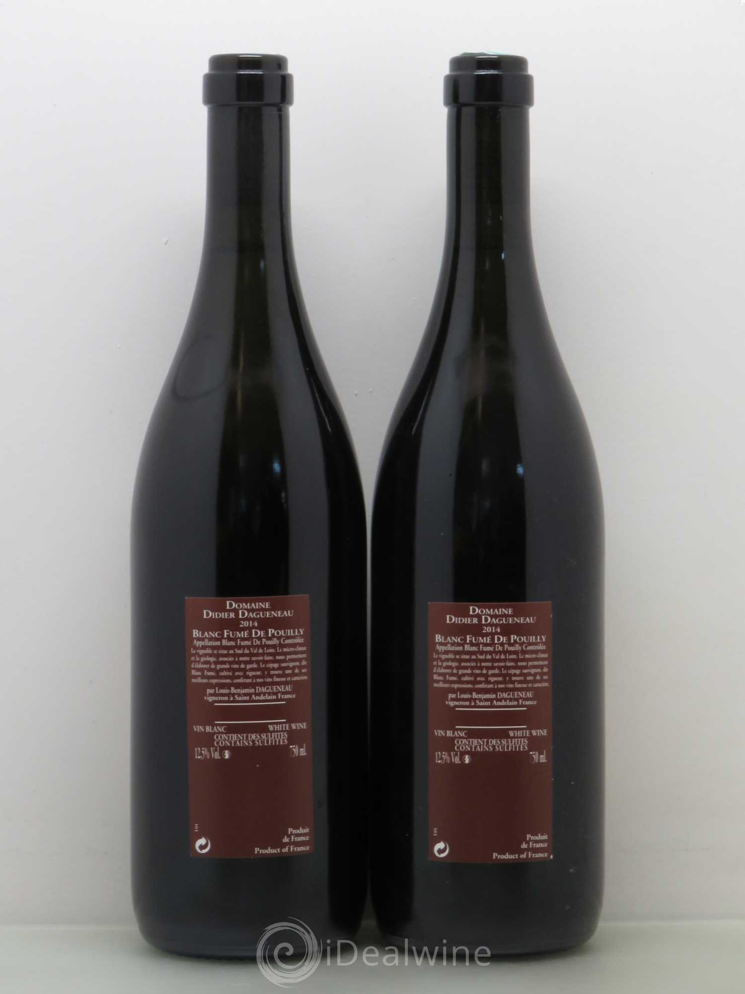 Vin de France (anciennement Pouilly-Fumé) Pur Sang Dagueneau (Domaine Didier - Louis-Benjamin) 2014 - Lot de 2 bouteilles - 1