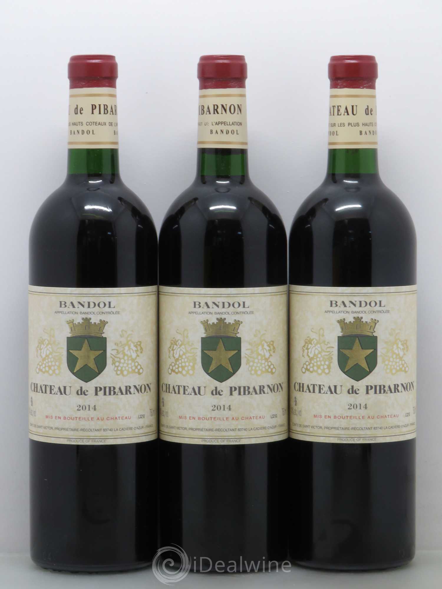 Bandol Château de Pibarnon Comte de Saint-Victor 2014 - Lot de 6 bouteilles - 2