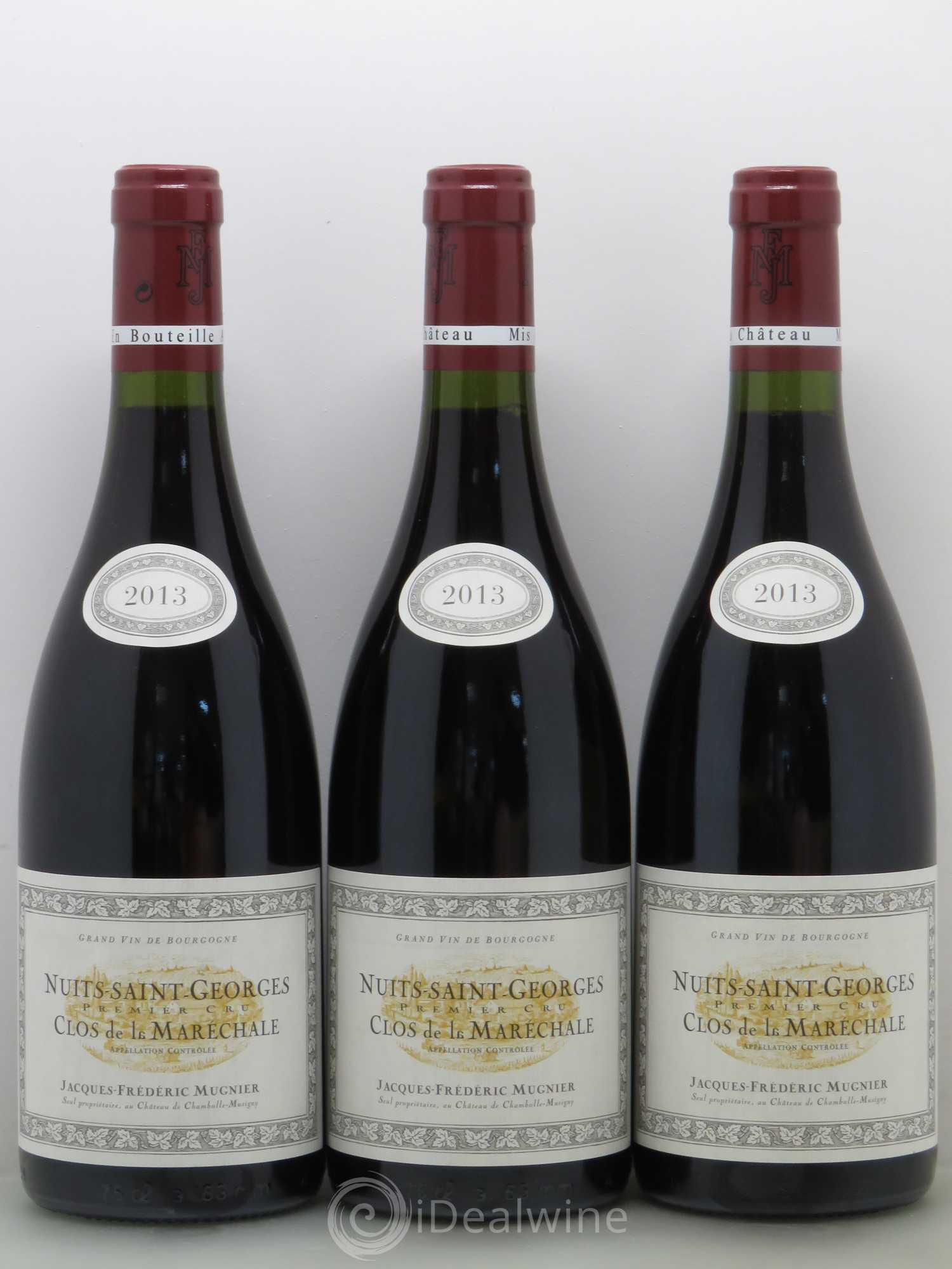 Nuits-Saint-Georges 1er Cru Clos de La Maréchale Jacques-Frédéric Mugnier 2013 - Lot de 12 bouteilles - 1