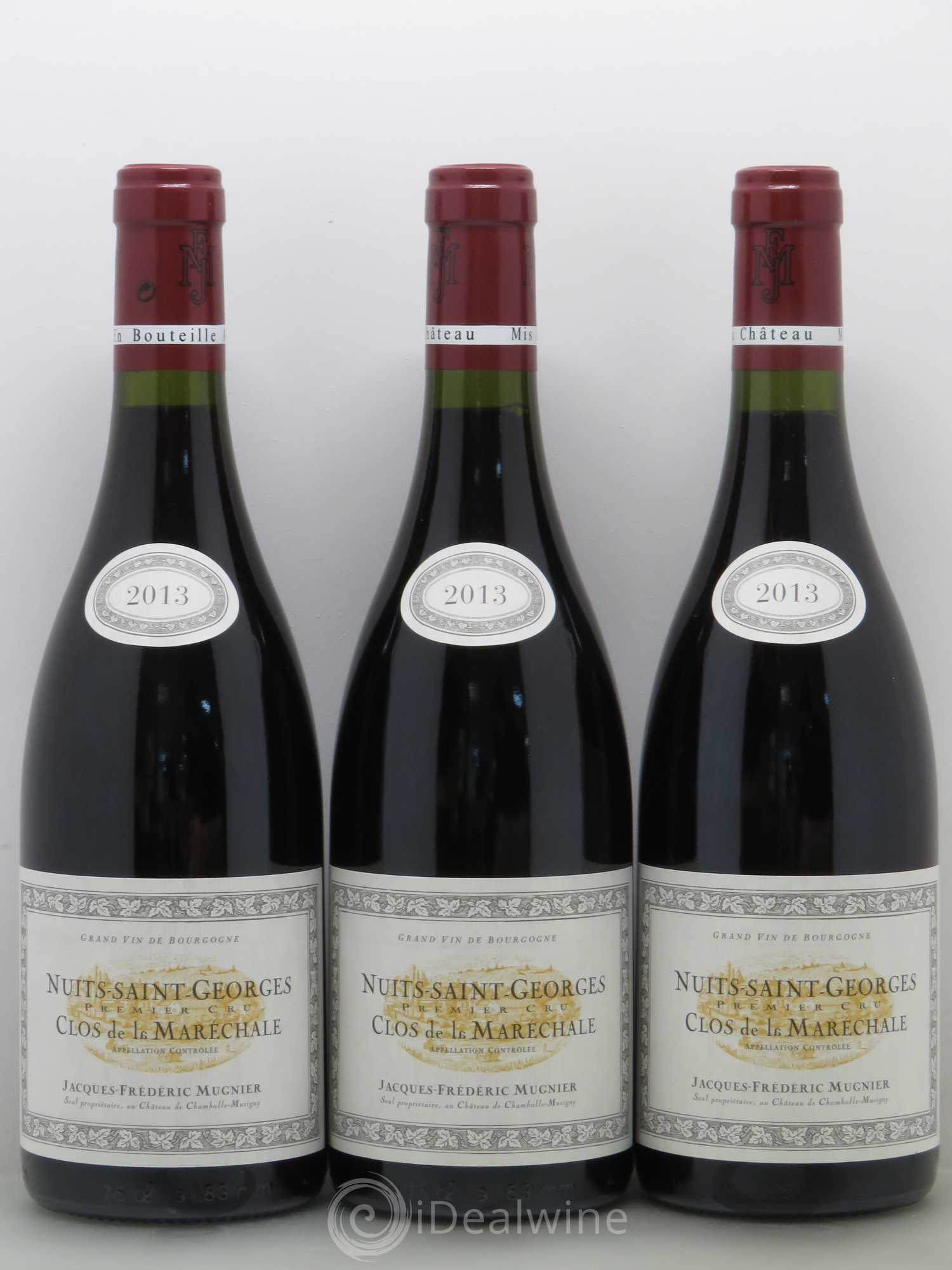 Nuits-Saint-Georges 1er Cru Clos de La Maréchale Jacques-Frédéric Mugnier 2013 - Lot de 12 bouteilles - 2