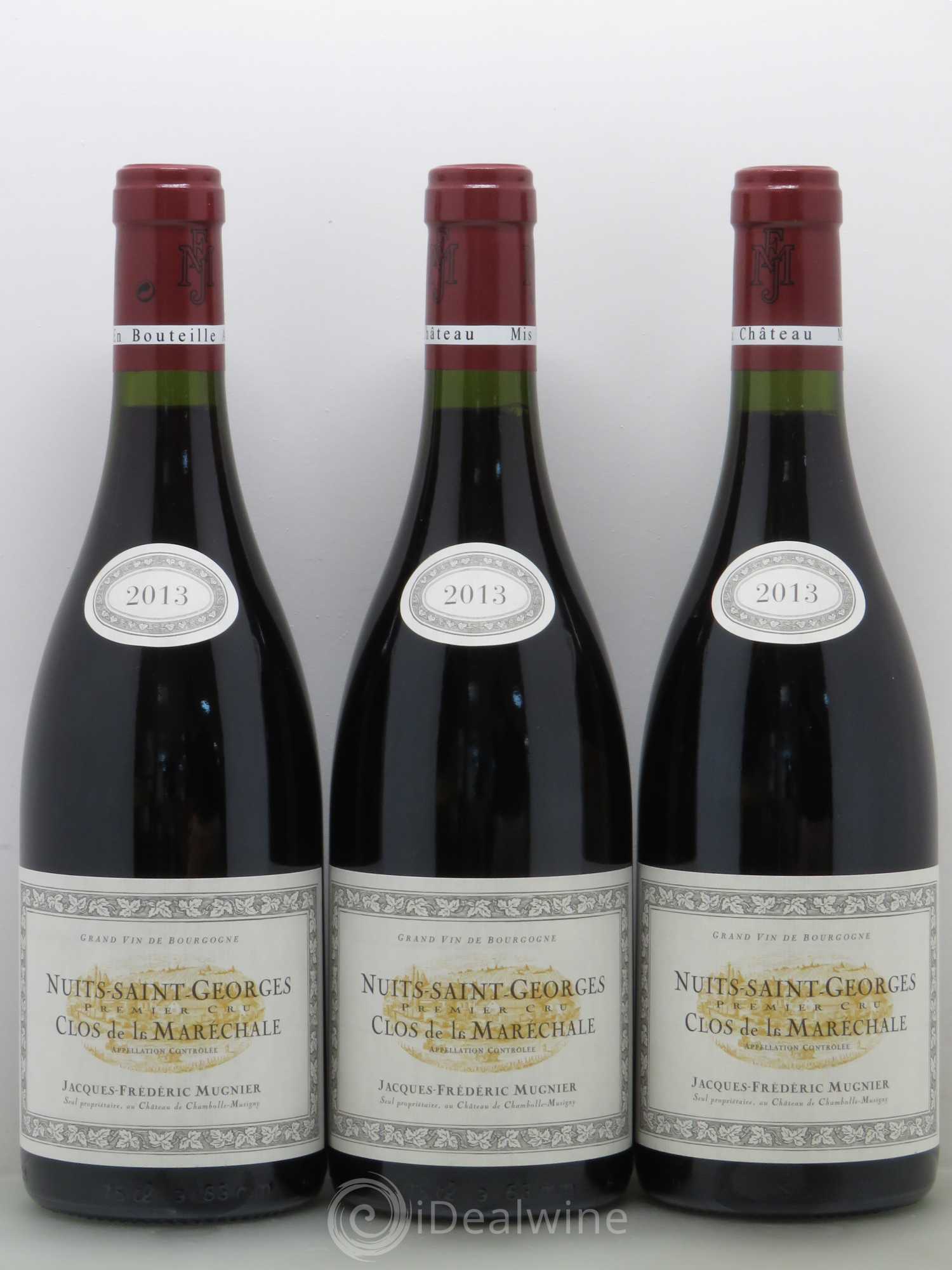 Nuits-Saint-Georges 1er Cru Clos de La Maréchale Jacques-Frédéric Mugnier 2013 - Lot de 12 bouteilles - 3