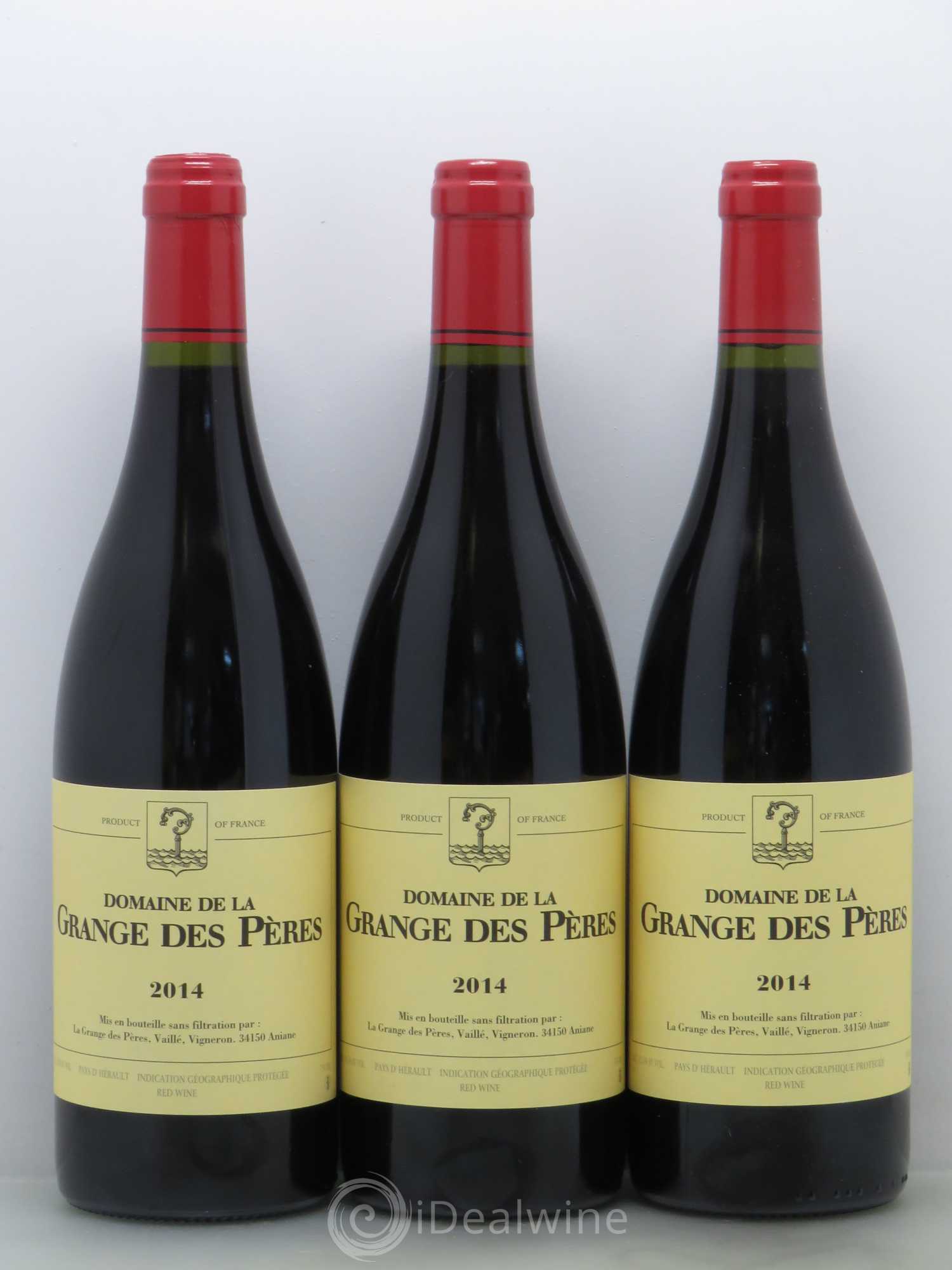 Pays d'Hérault Grange des Pères Laurent Vaillé 2014 - Lot de 6 bouteilles - 1