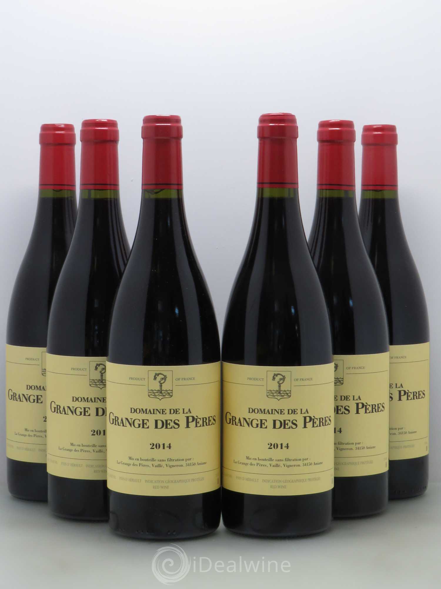 Pays d'Hérault Grange des Pères Laurent Vaillé 2014 - Lot de 6 bouteilles - 0