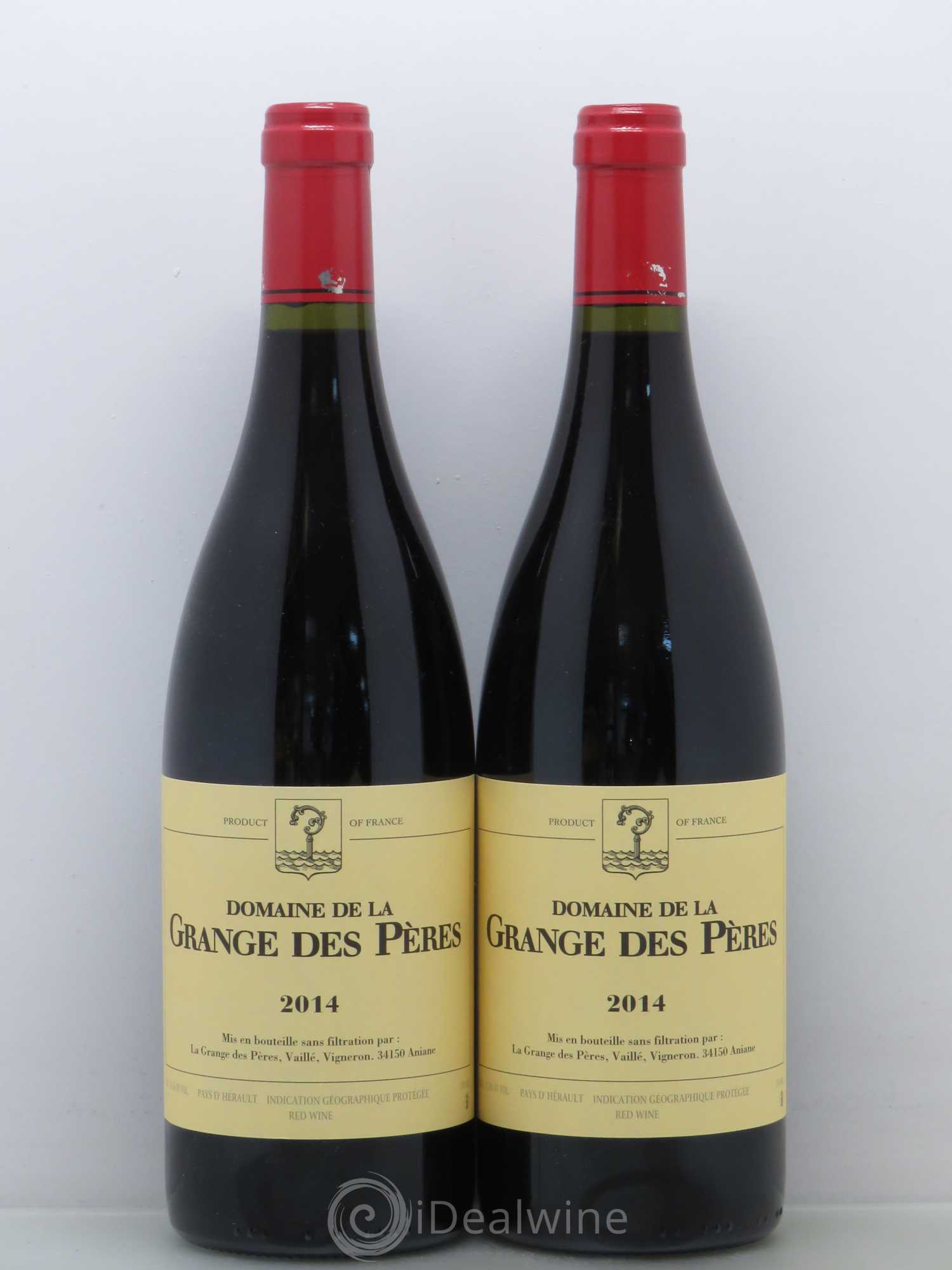 Pays d'Hérault Grange des Pères Laurent Vaillé 2014 - Lot de 2 bouteilles - 0