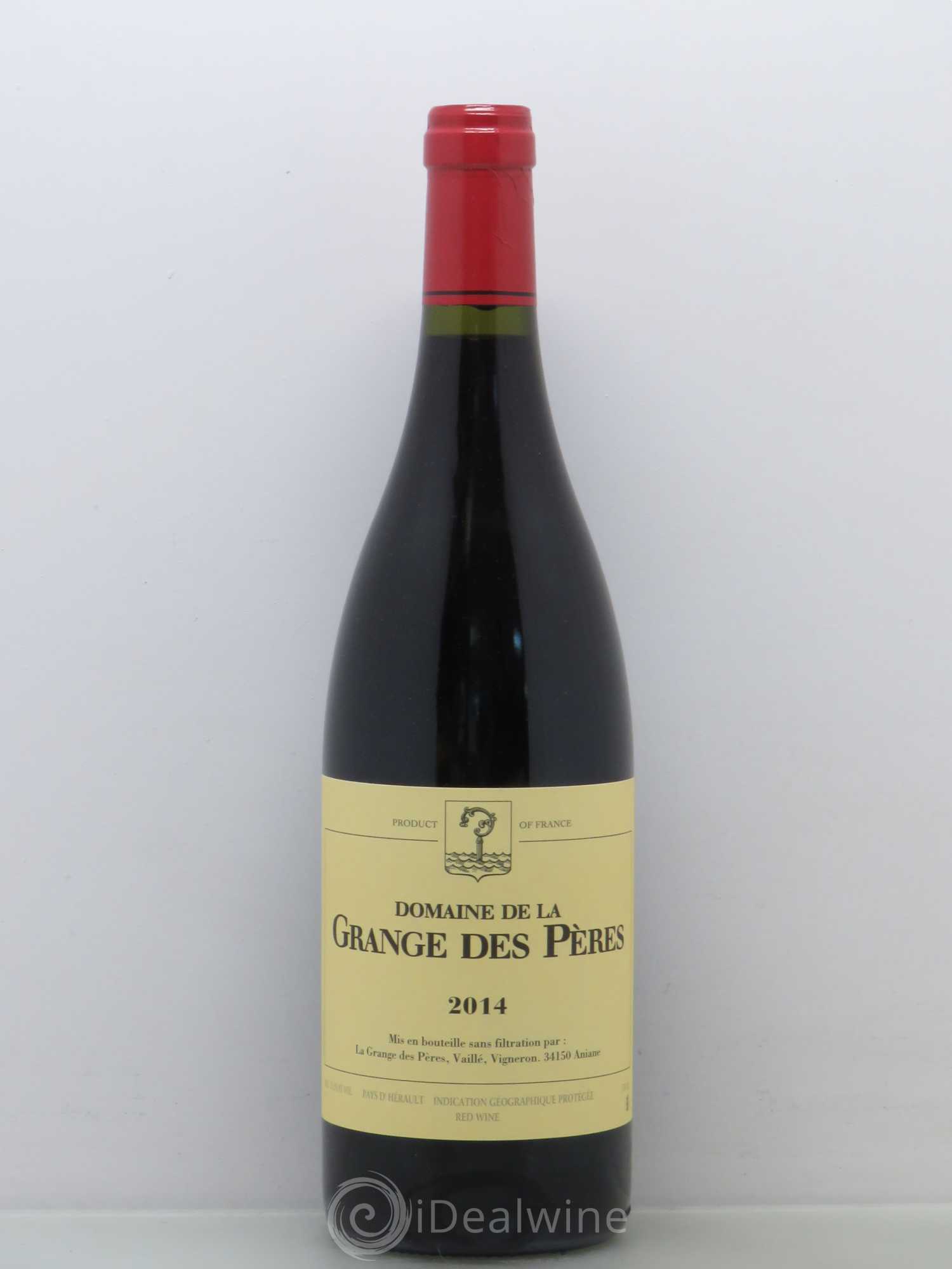 Pays d'Hérault Grange des Pères Laurent Vaillé 2014 - Lot de 1 bouteille - 0