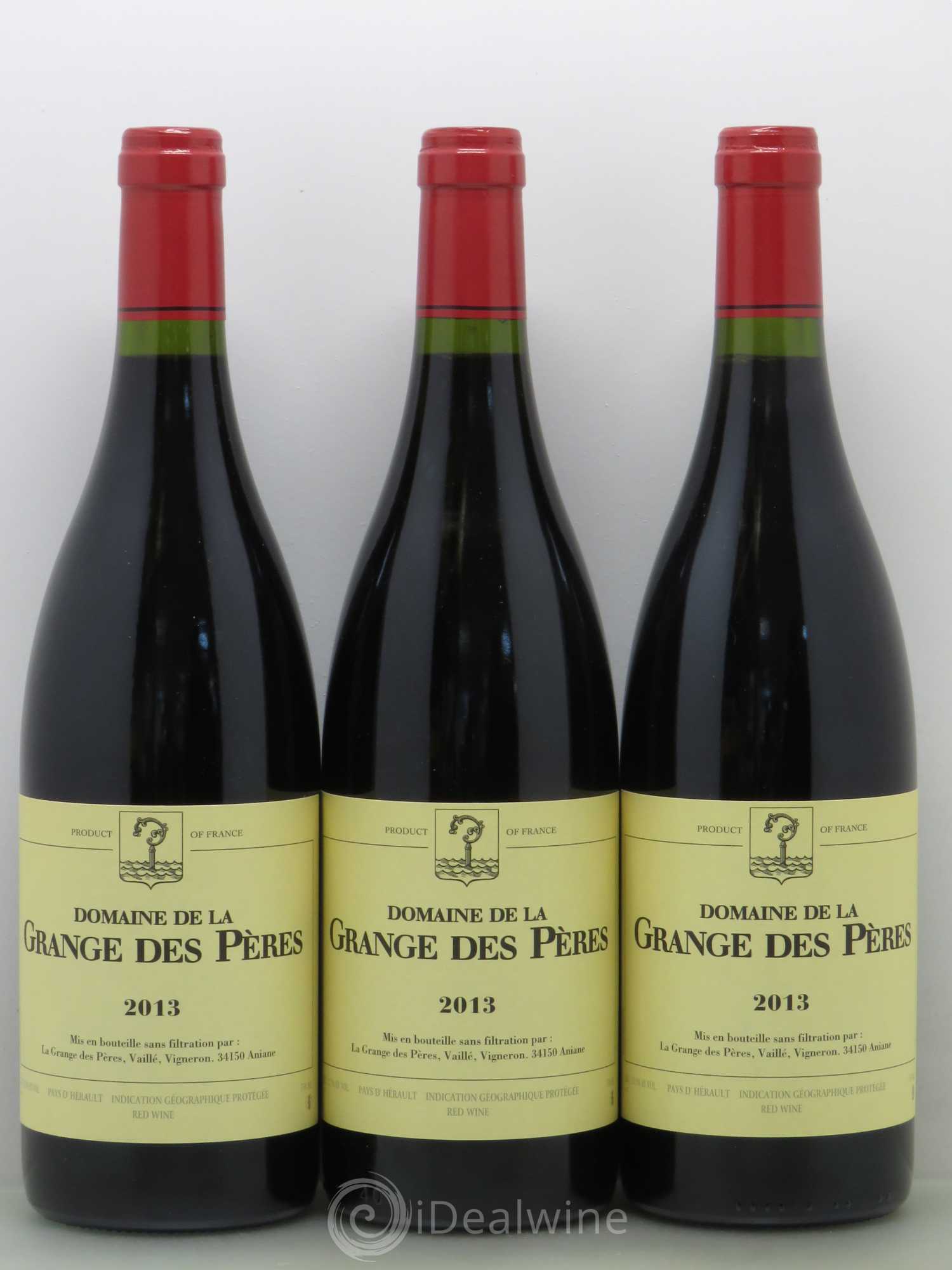 Pays d'Hérault Grange des Pères Laurent Vaillé 2013 - Lot de 6 bouteilles - 1