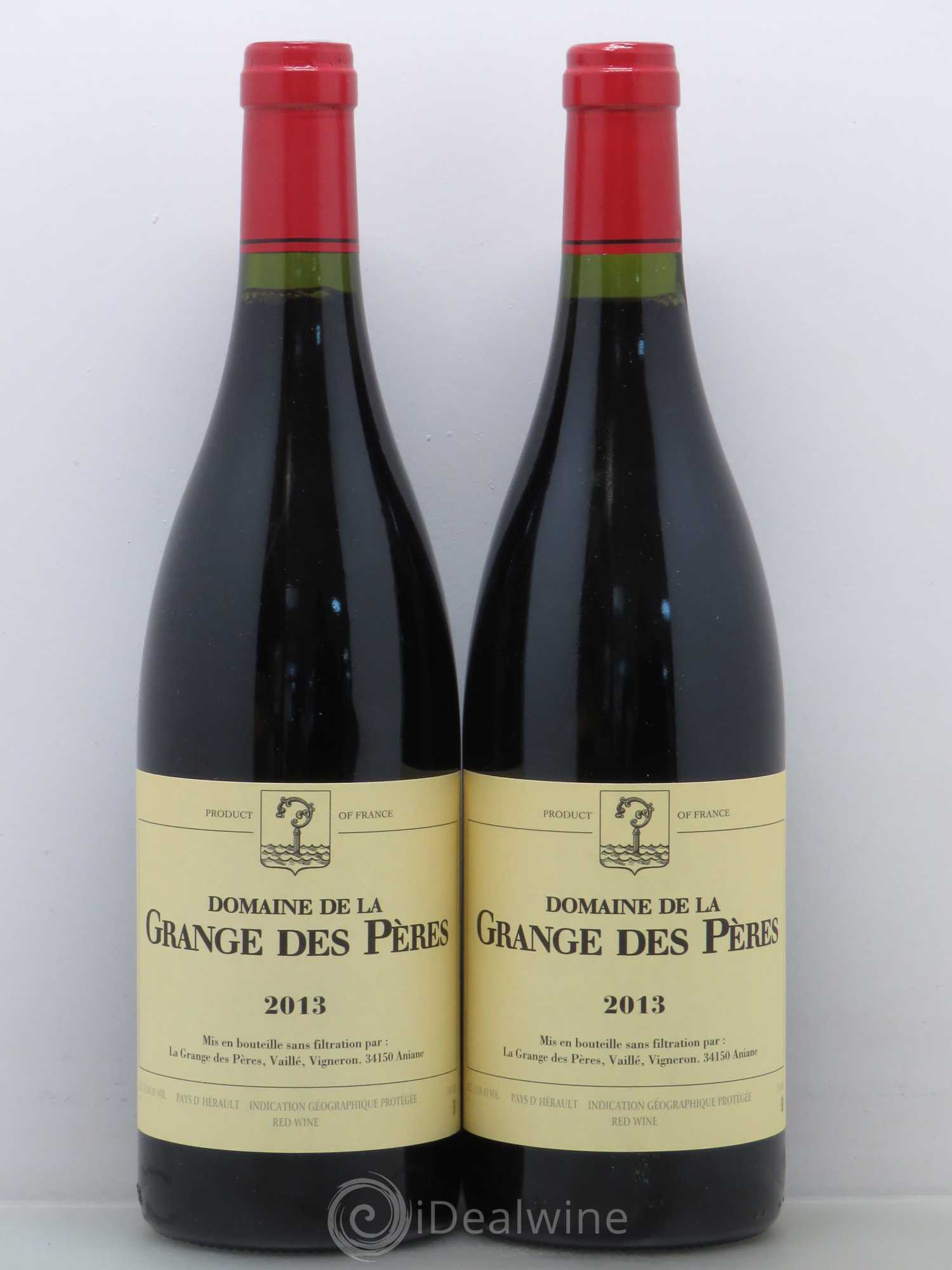 Pays d'Hérault Grange des Pères Laurent Vaillé 2013 - Lot de 2 bouteilles - 0