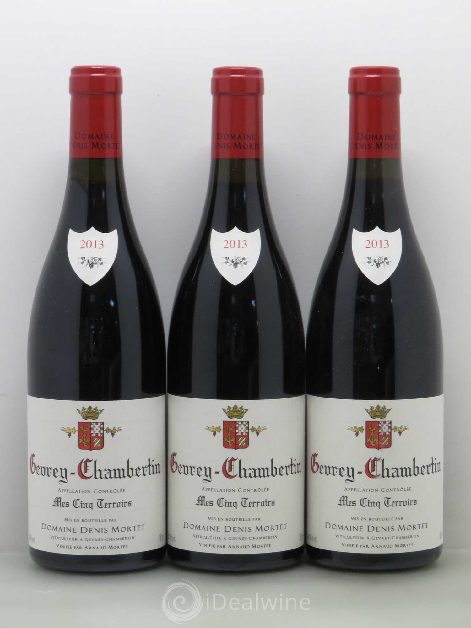 Gevrey-Chambertin Mes Cinq Terroirs Denis Mortet (Domaine) 2013 - Lot de 3 bouteilles - 0
