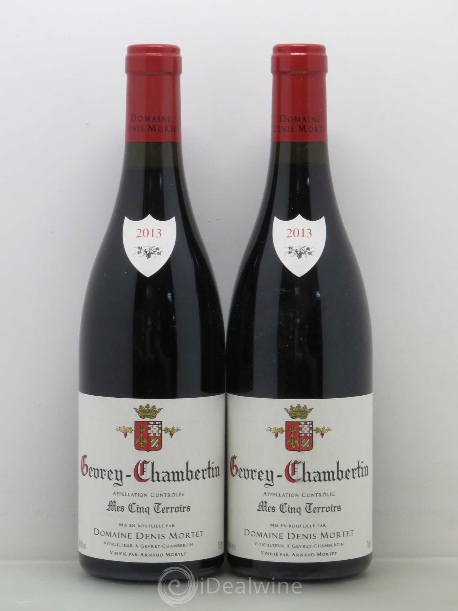 Gevrey-Chambertin Mes Cinq Terroirs Denis Mortet (Domaine) 2013 - Lot de 2 bouteilles - 0
