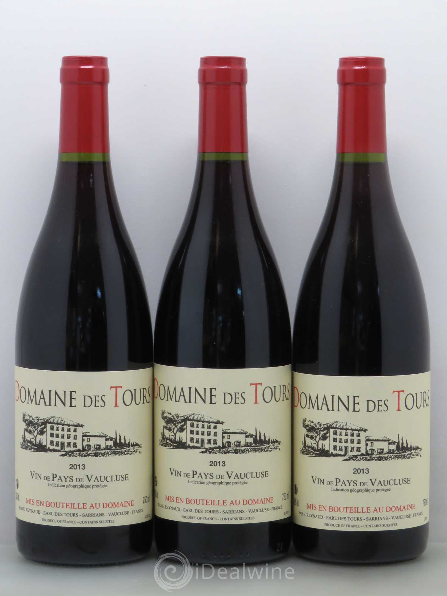 Vaucluse (Vin de Pays de Vaucluse) Domaine des Tours Emmanuel Reynaud 2013 - Lot de 6 bouteilles - 2