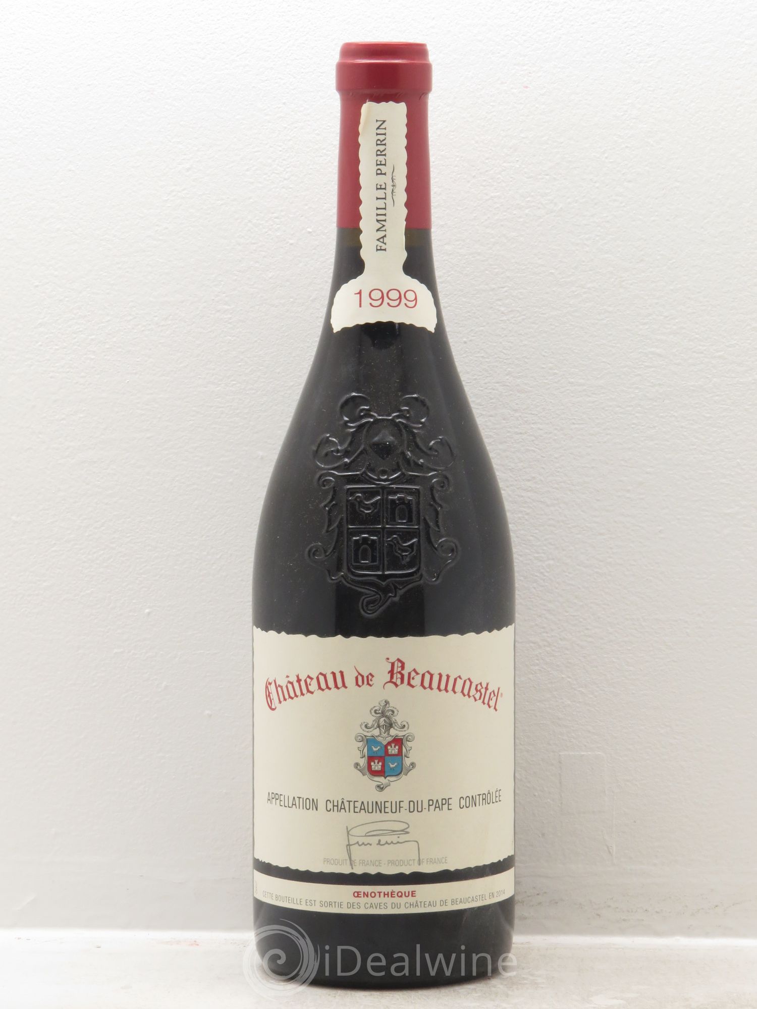 Châteauneuf-du-Pape Château de Beaucastel Famille Perrin Oenothèque 1999 - Lot de 1 bouteille - 0