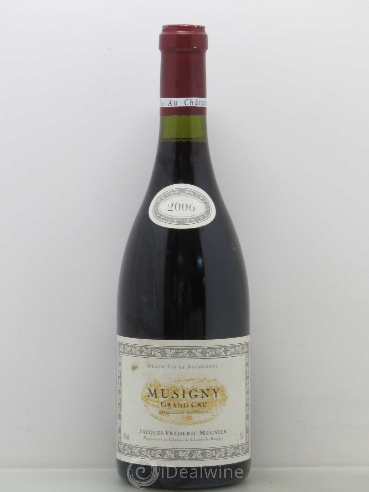 Musigny Grand Cru Jacques-Frédéric Mugnier 2006 - Lot de 1 bouteille - 0
