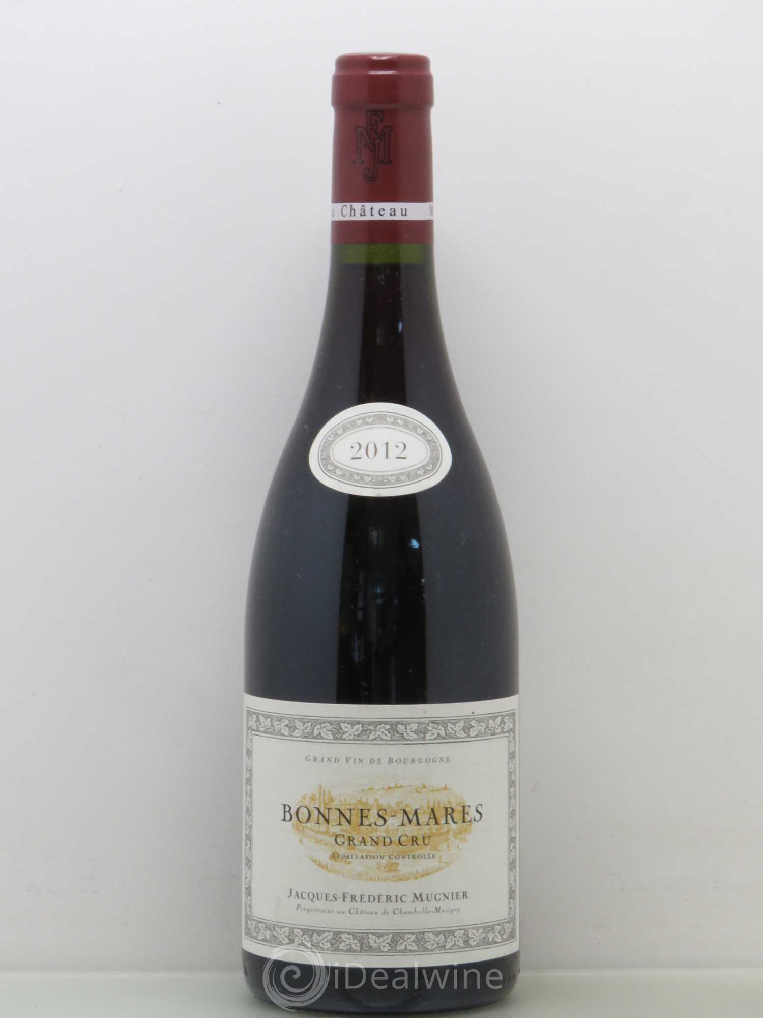 Bonnes-Mares Grand Cru Jacques-Frédéric Mugnier 2012 - Lot de 1 bouteille - 0