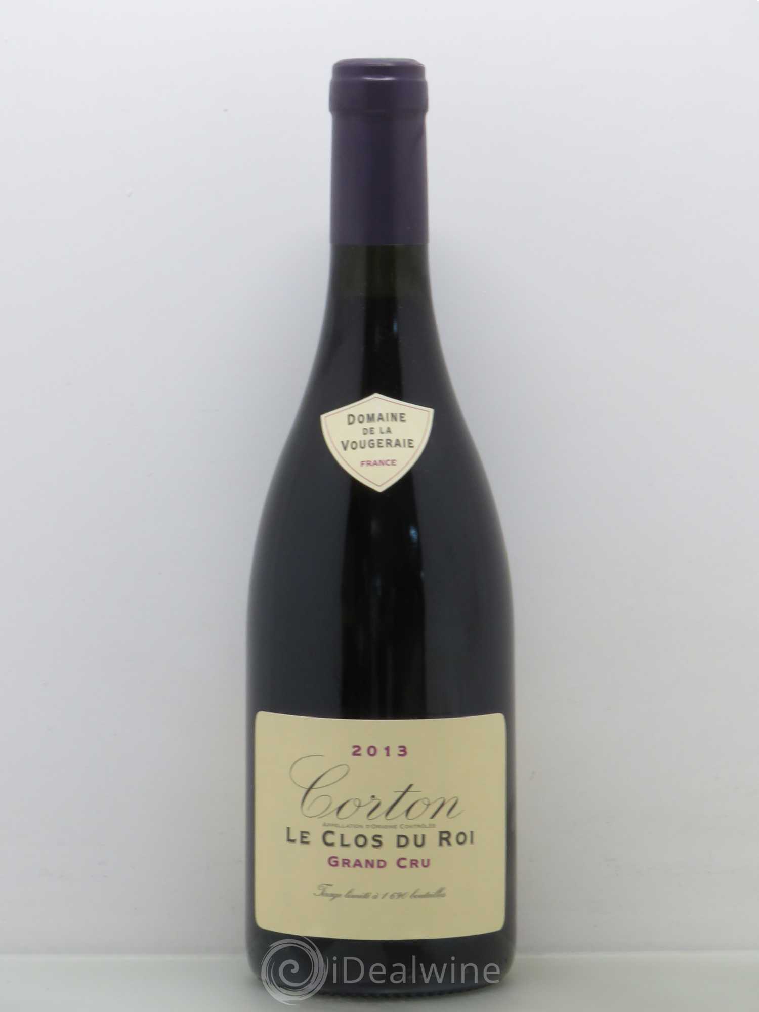 Corton Grand Cru Le Clos du Roi La Vougeraie 2013 - Lot de 1 bouteille - 0