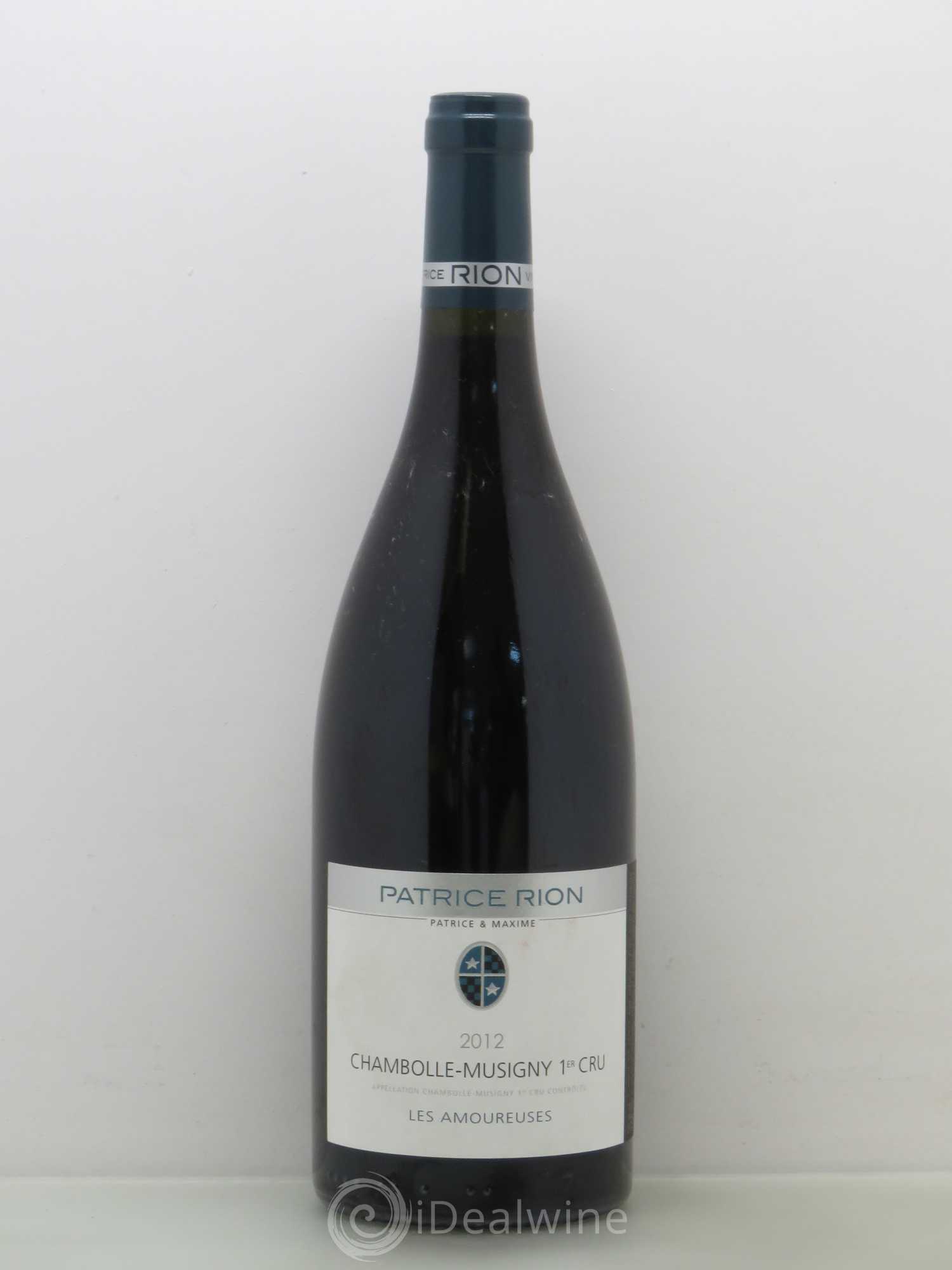 Chambolle-Musigny 1er Cru Les Amoureuses Patrice Rion (Domaine) 2012 - Lot de 1 bouteille - 0