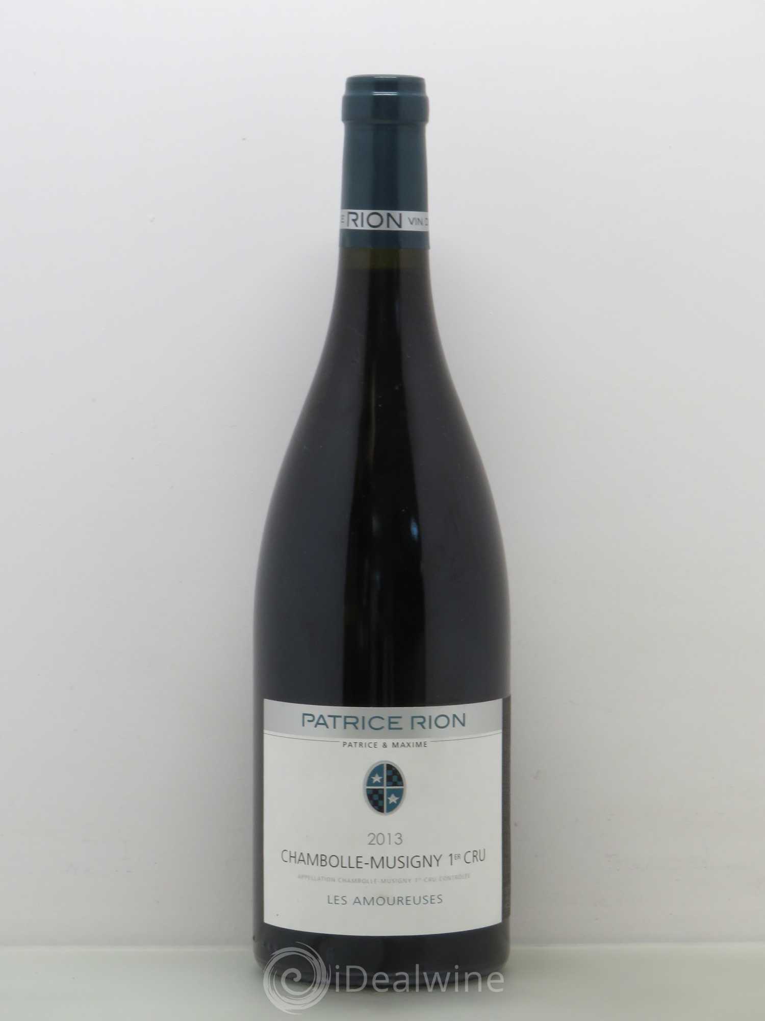 Chambolle-Musigny 1er Cru Les Amoureuses Patrice Rion (Domaine) 2013 - Lot de 1 bouteille - 0