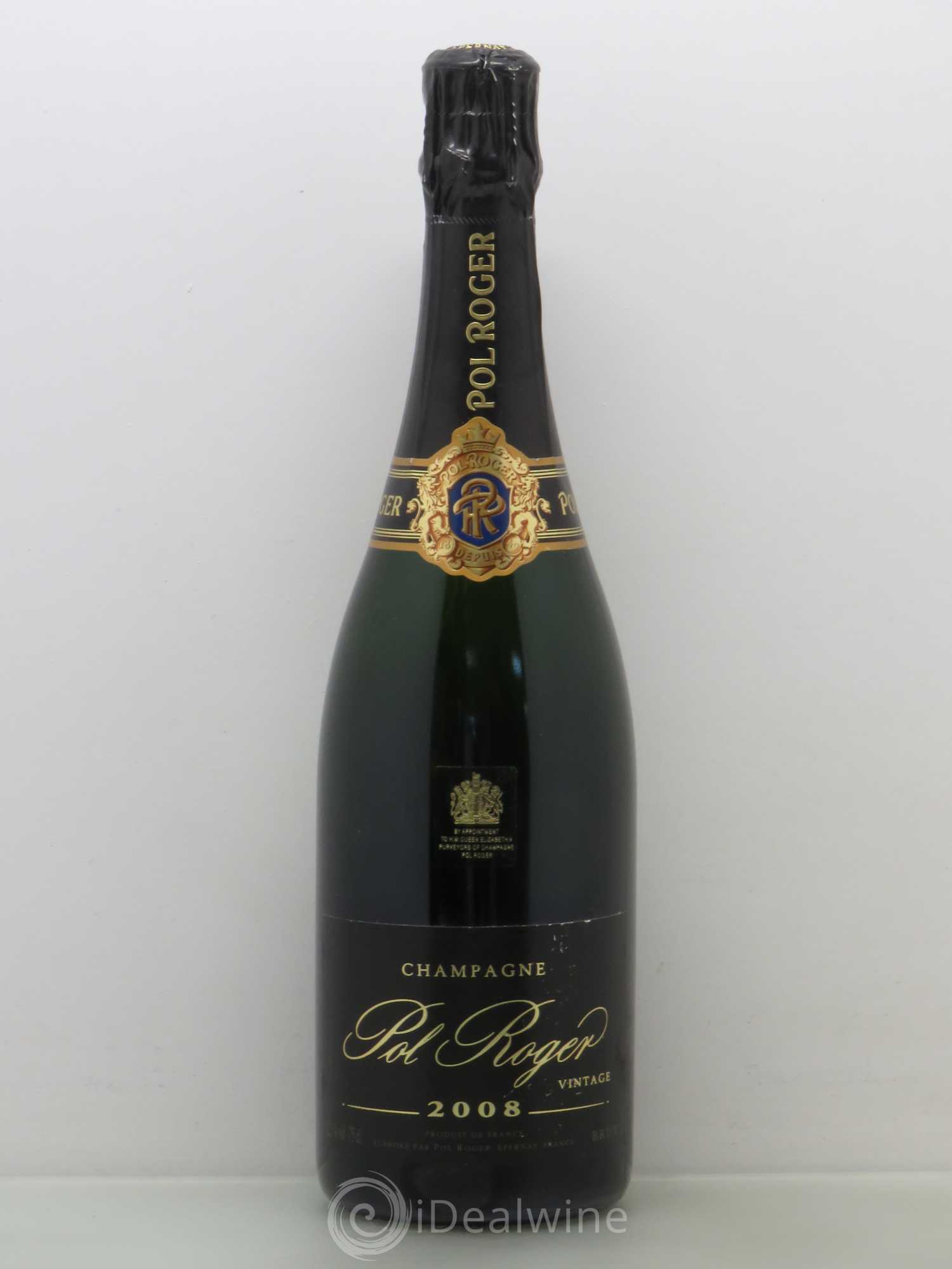 Brut Vintage Pol Roger 2008 - Posten von 1 Flasche - 0