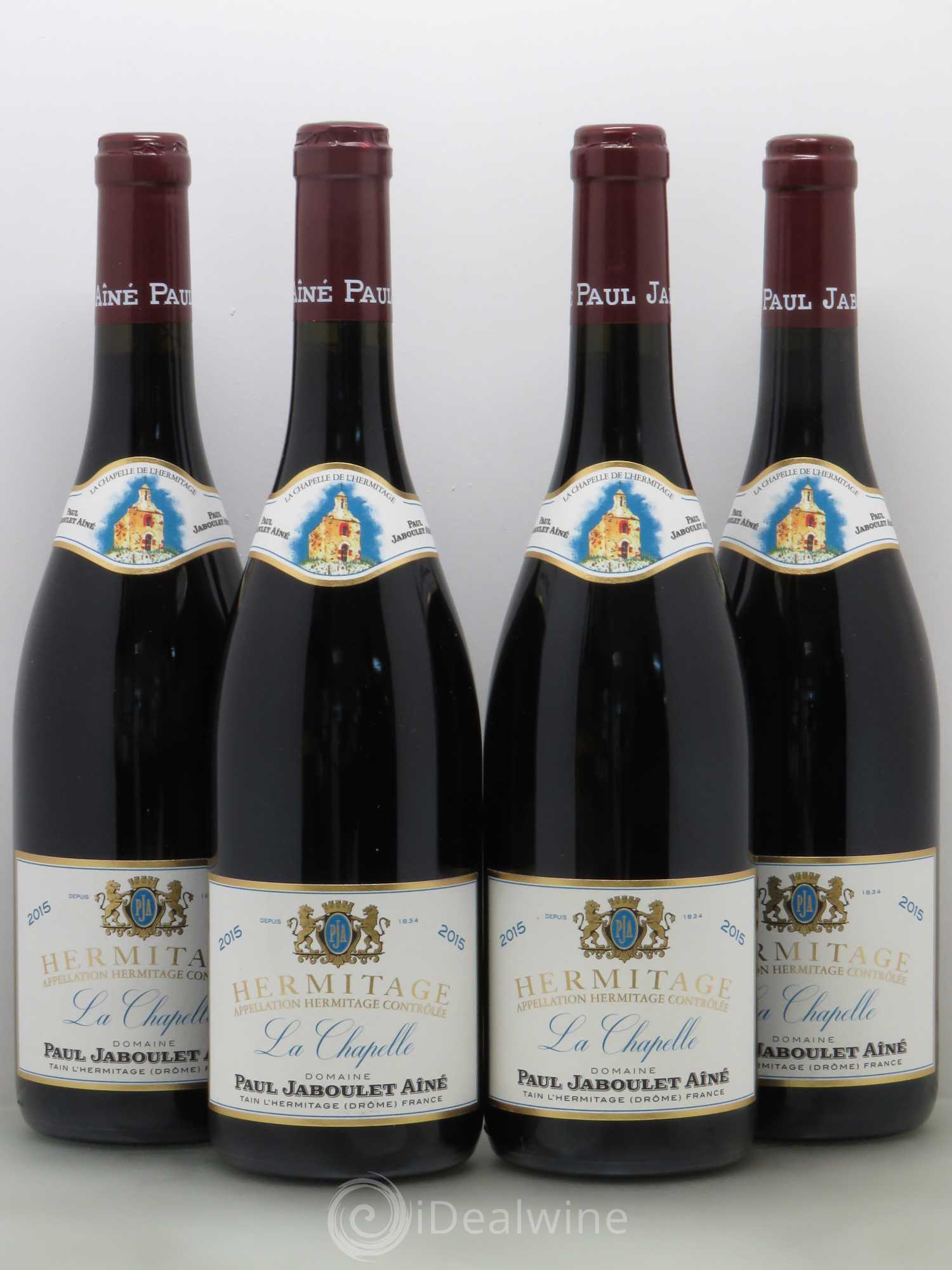 Hermitage La Chapelle Paul Jaboulet Ainé 2015 - Lot de 4 bouteilles - 0