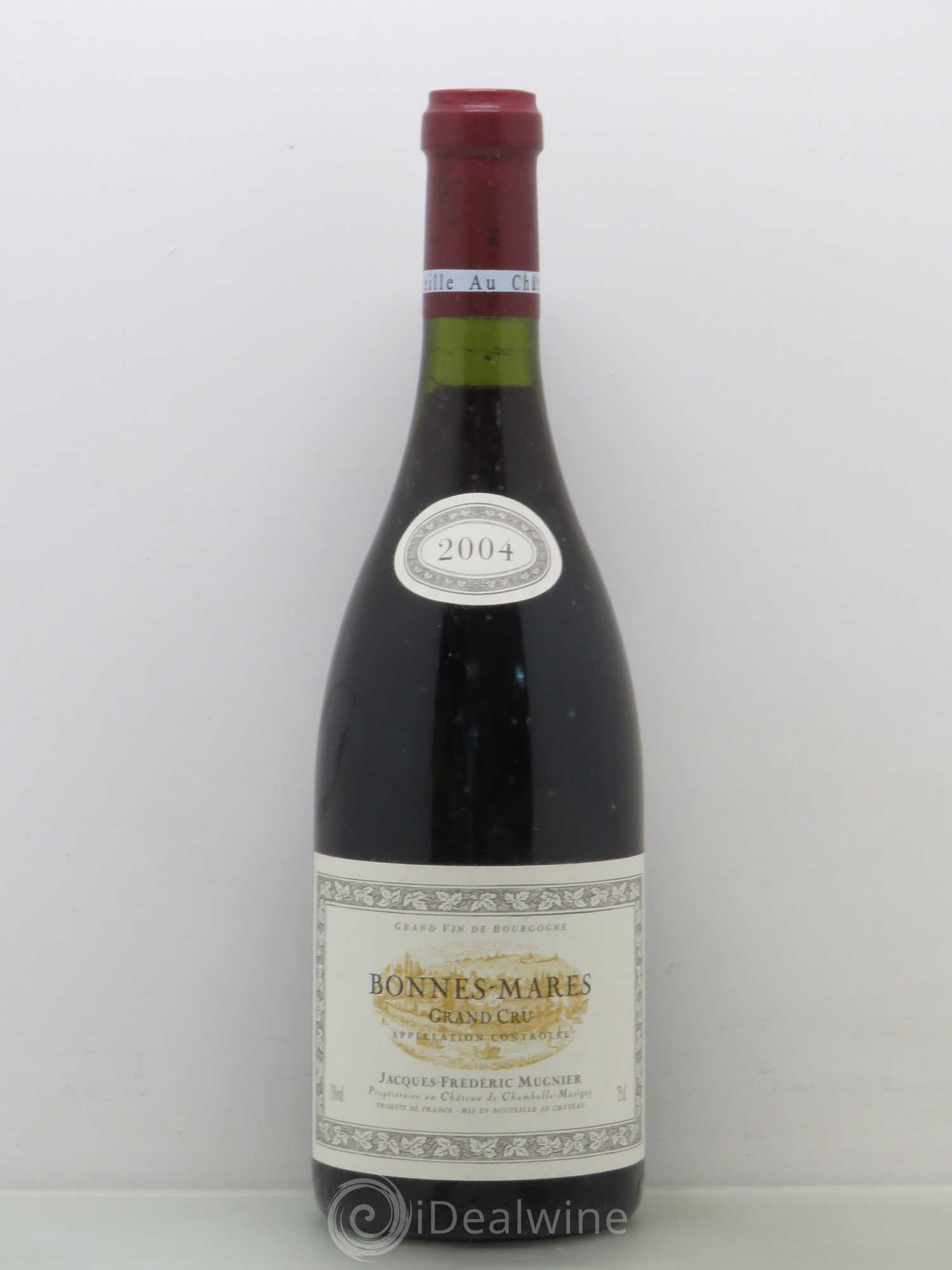 Bonnes-Mares Grand Cru Jacques-Frédéric Mugnier 2004 - Lot de 1 bouteille - 0