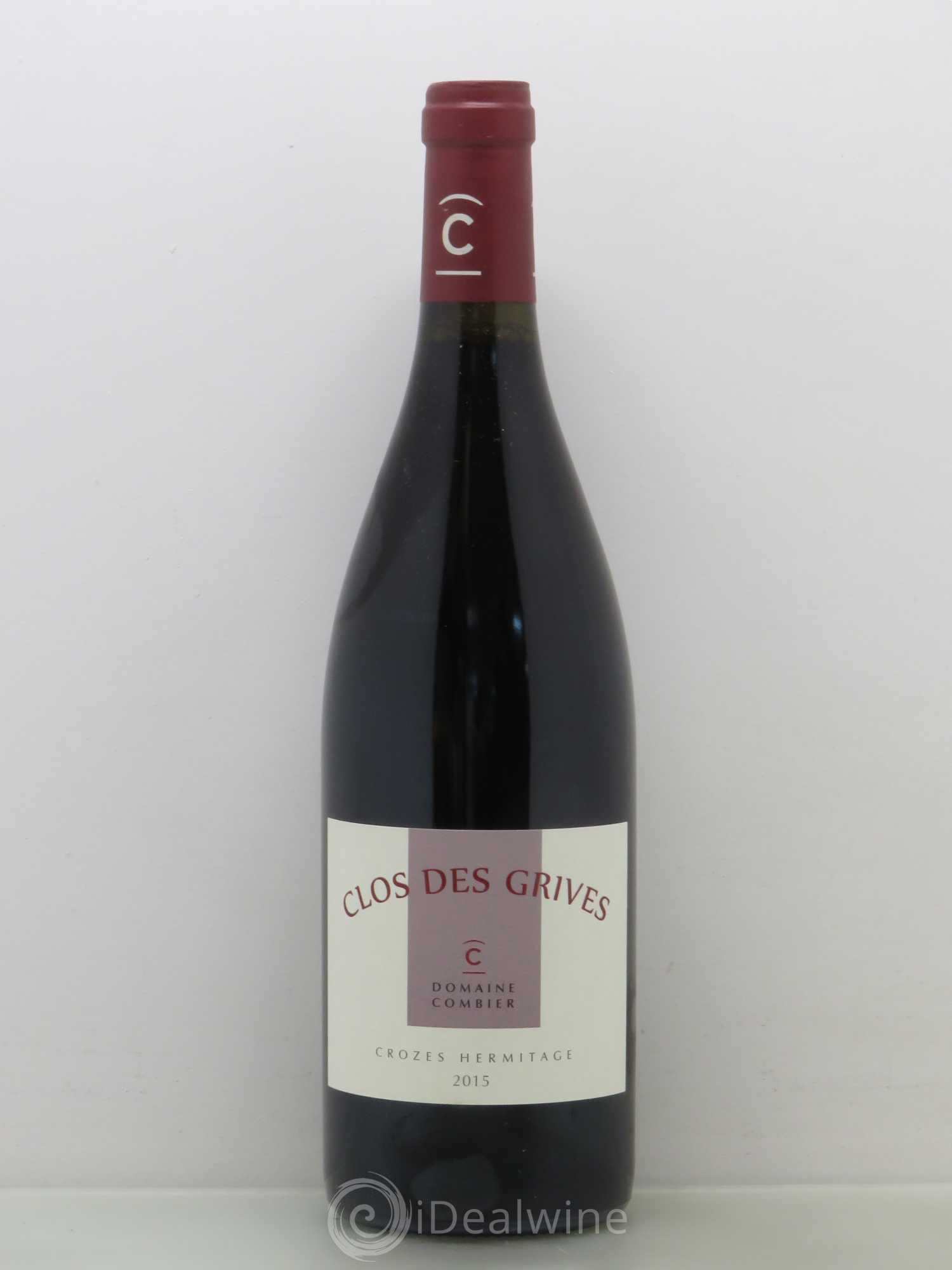 Crozes-Hermitage Clos des Grives Combier 2015 - Lot de 1 bouteille - 0