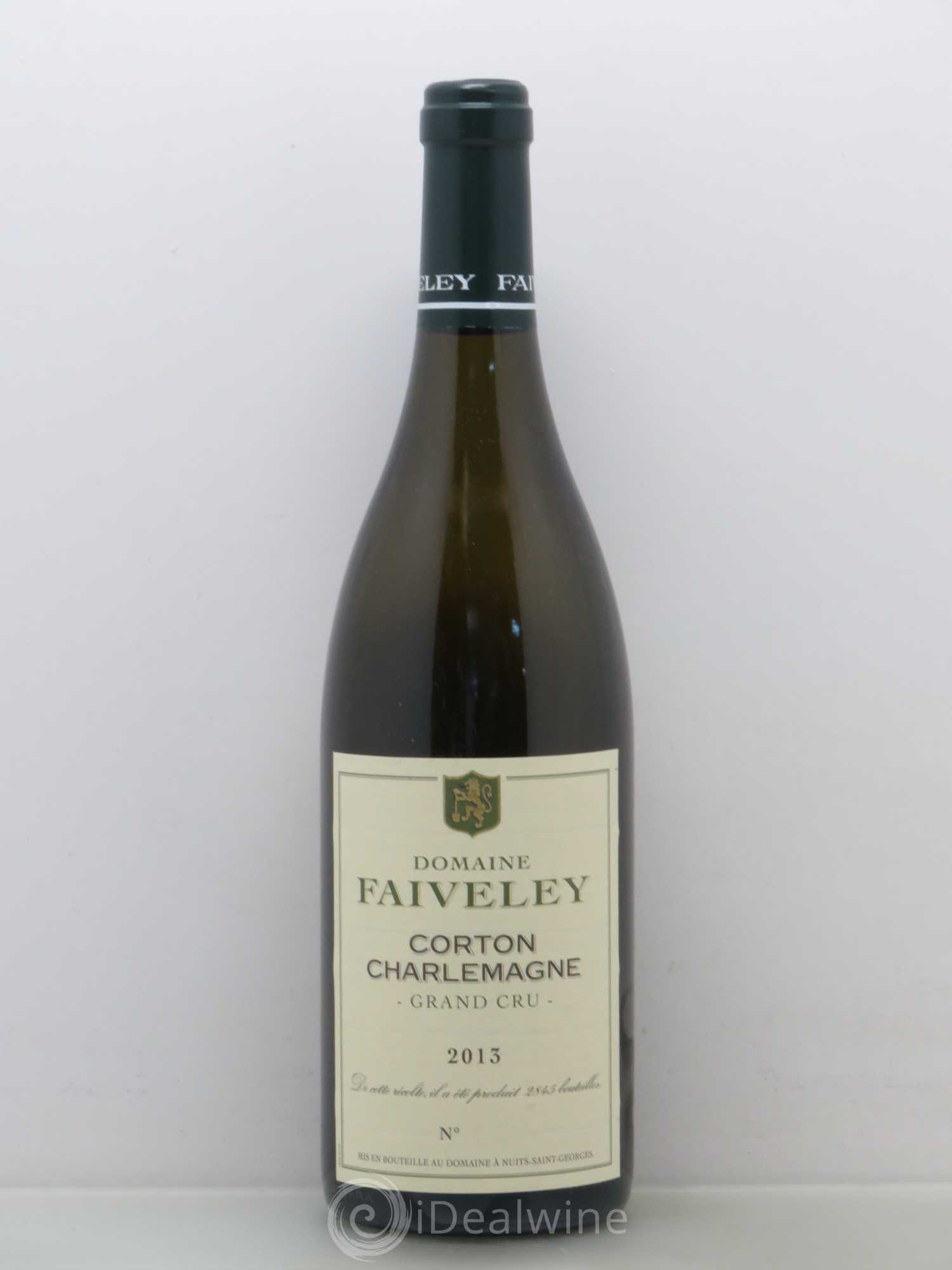 Corton-Charlemagne Grand Cru Faiveley 2013 - Lot de 1 bouteille - 0