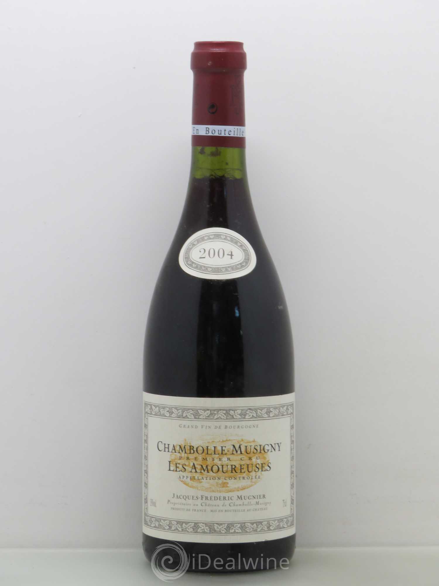 Chambolle-Musigny 1er Cru Les Amoureuses Jacques-Frédéric Mugnier 2004 - Lot de 1 bouteille - 0