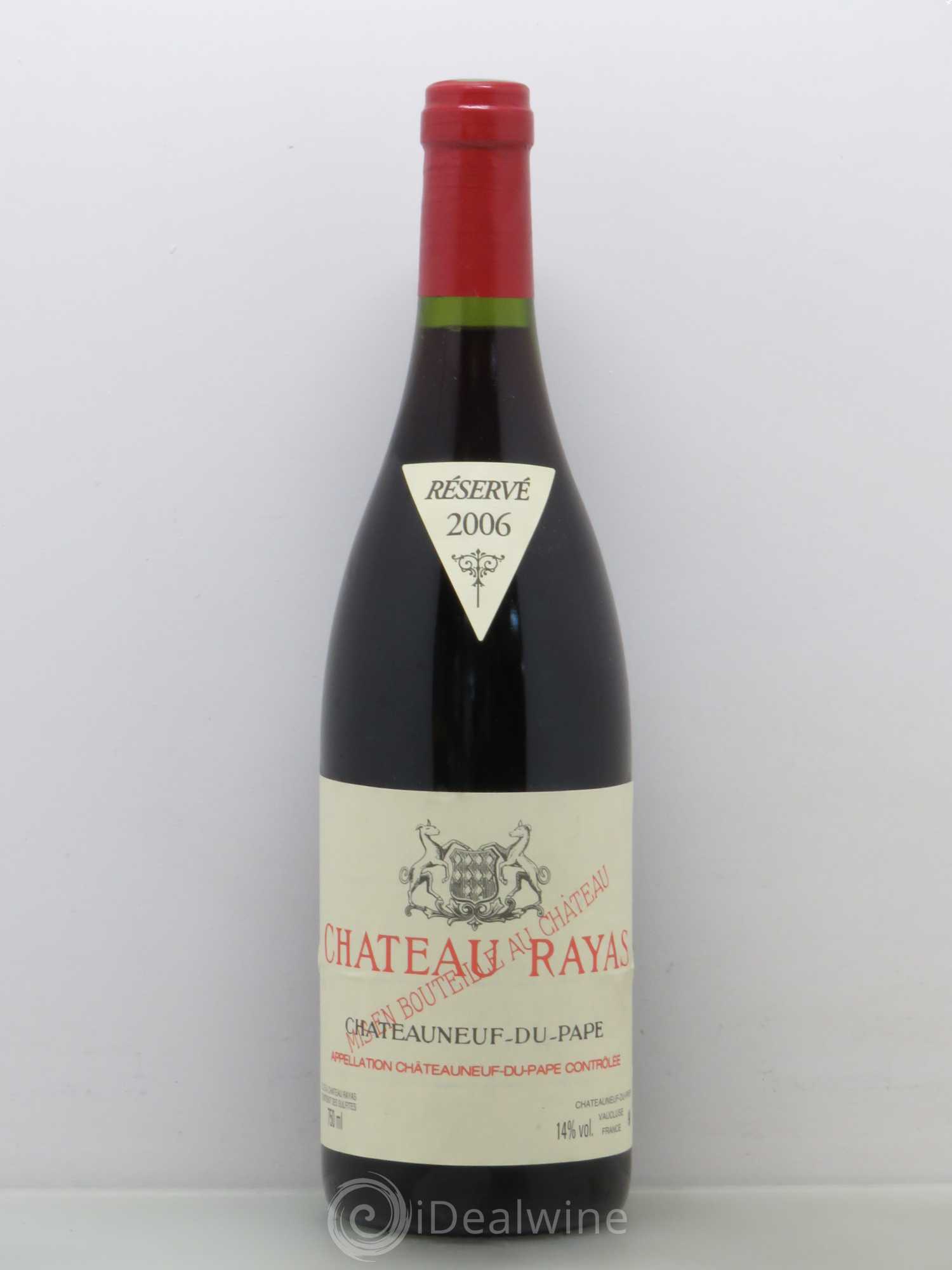 Châteauneuf-du-Pape Château Rayas Emmanuel Reynaud 2006 - Lot de 1 bouteille - 0
