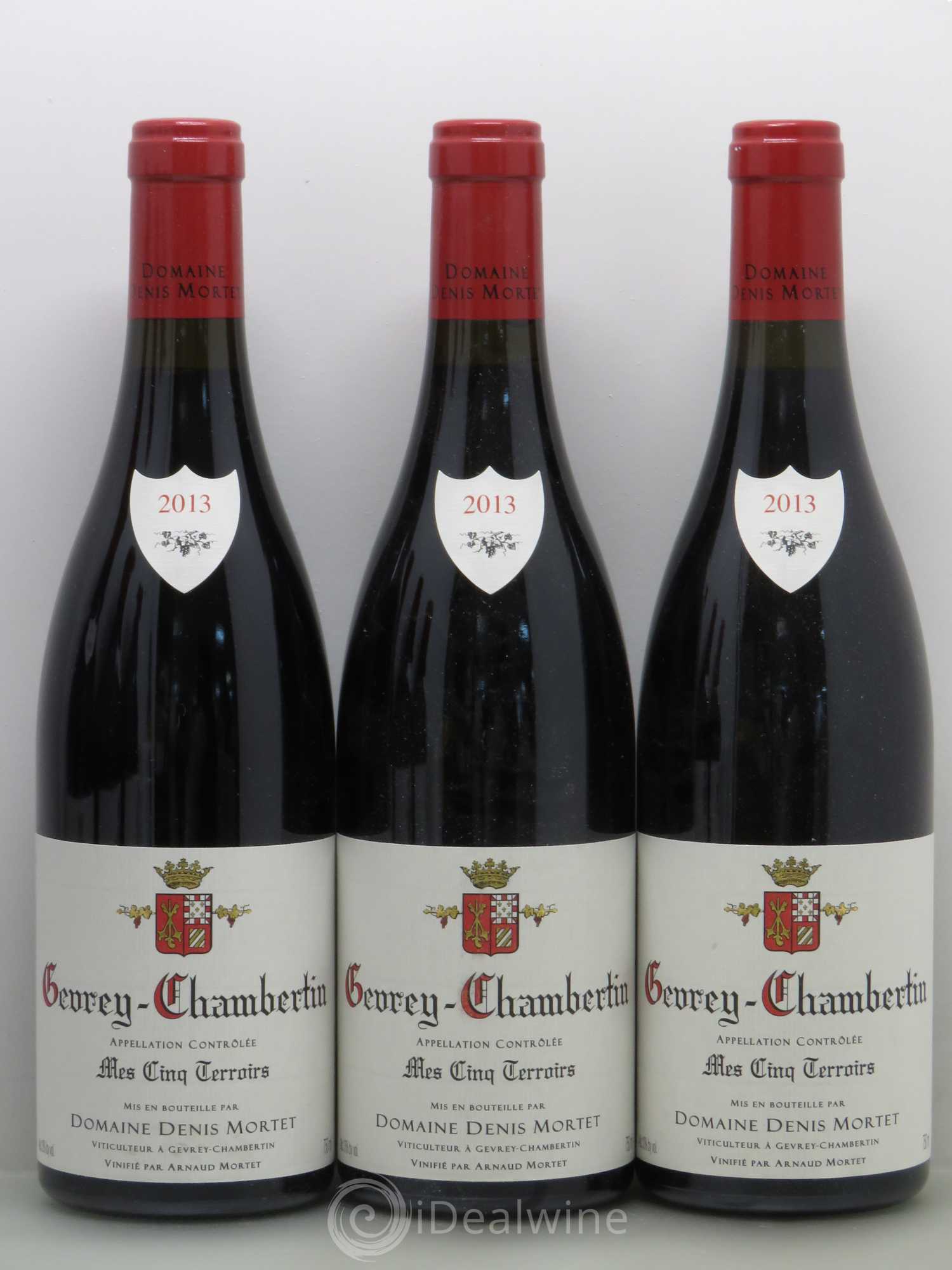 Gevrey-Chambertin Mes Cinq Terroirs Denis Mortet (Domaine) 2013 - Lot de 6 bouteilles - 1