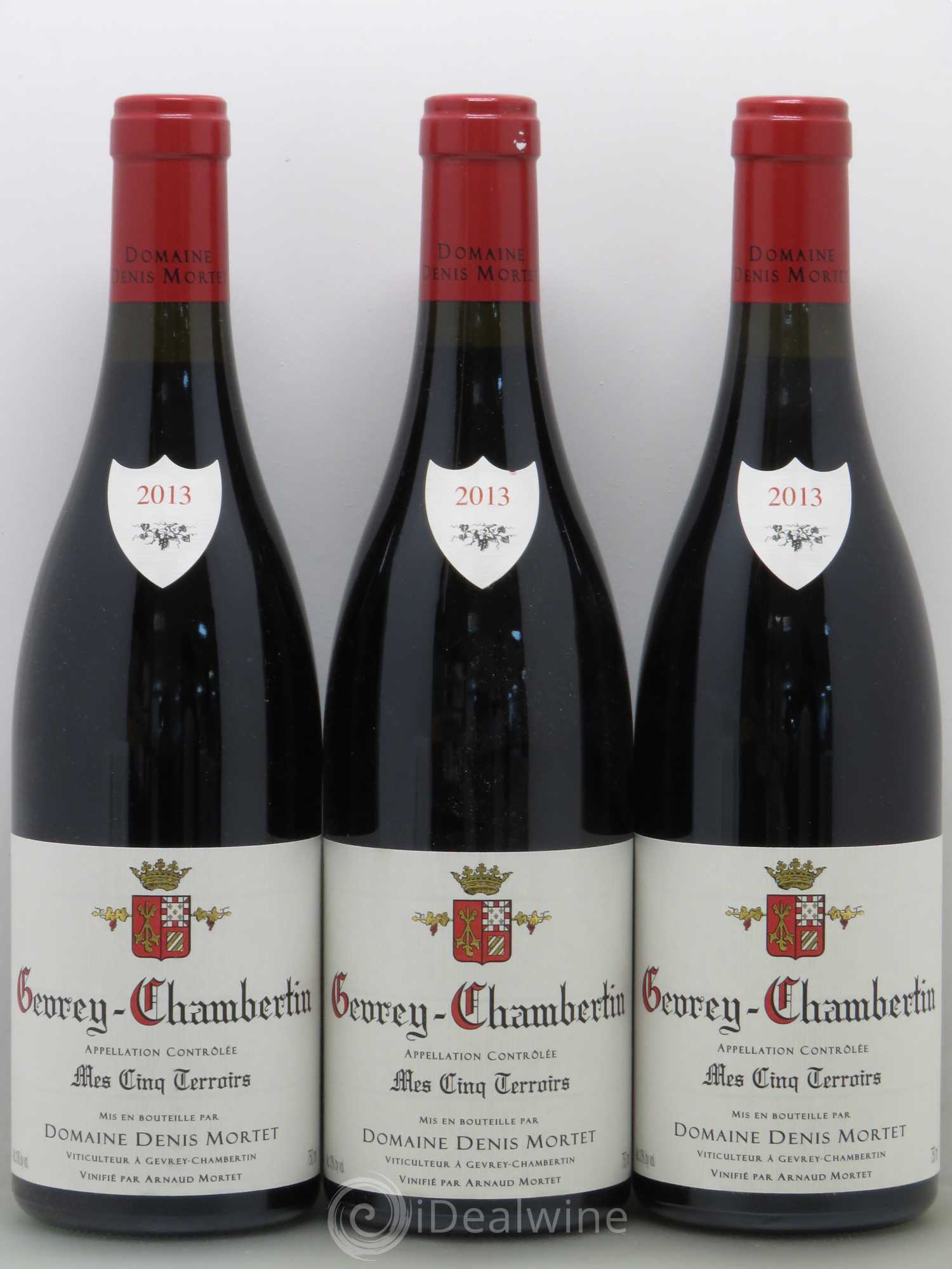Gevrey-Chambertin Mes Cinq Terroirs Denis Mortet (Domaine) 2013 - Lot de 6 bouteilles - 2