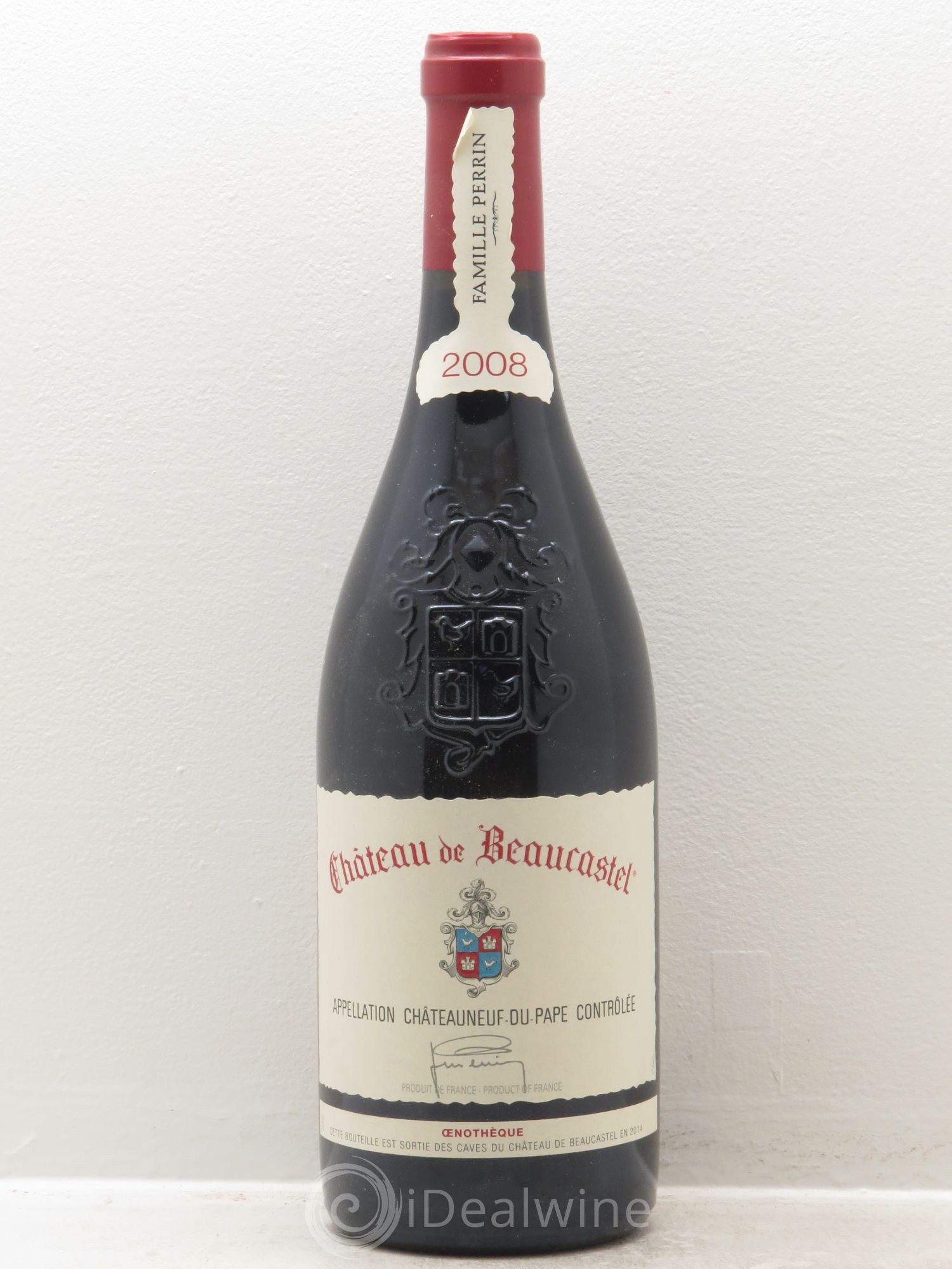 Châteauneuf-du-Pape Château de Beaucastel Famille Perrin Oenothèque 2008 - Lot de 1 bouteille - 0