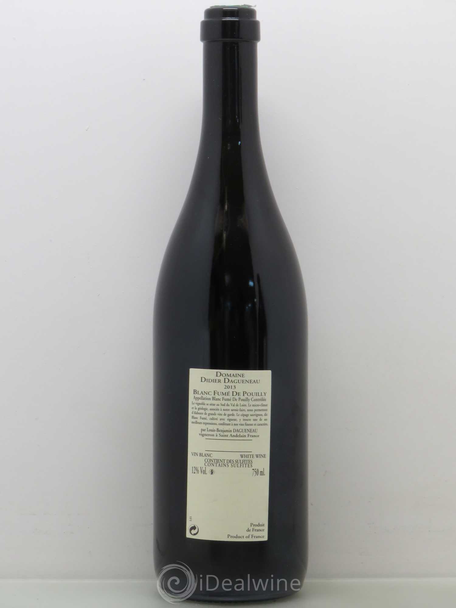 Pouilly-Fumé Dagueneau 2013 - Posten von 1 Flasche - 1