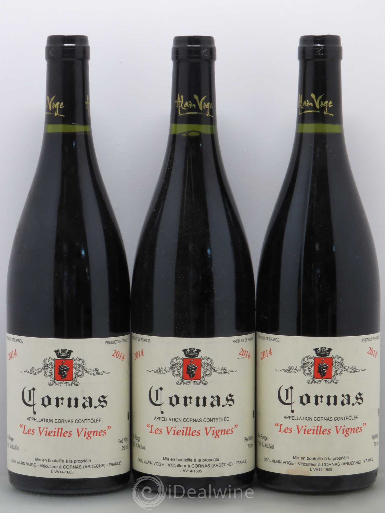Cornas Les Vieilles Vignes Alain Voge (Domaine) 2014 - Lot de 6 bouteilles - 2