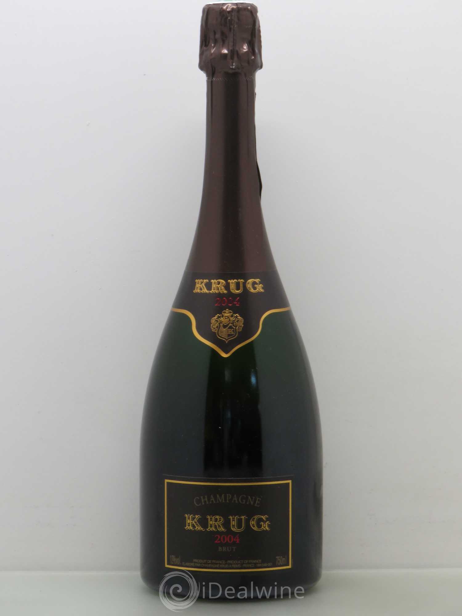 Grande Cuvée Brut Krug 2004 - Lot de 1 bouteille - 0