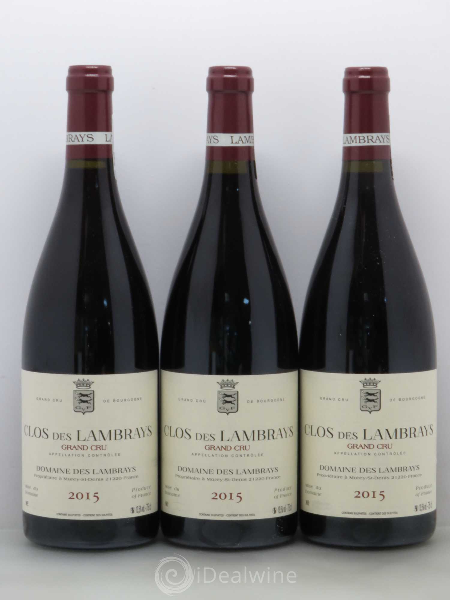 Clos des Lambrays Grand Cru Domaine des Lambrays 2015 - Lot de 6 bouteilles - 1