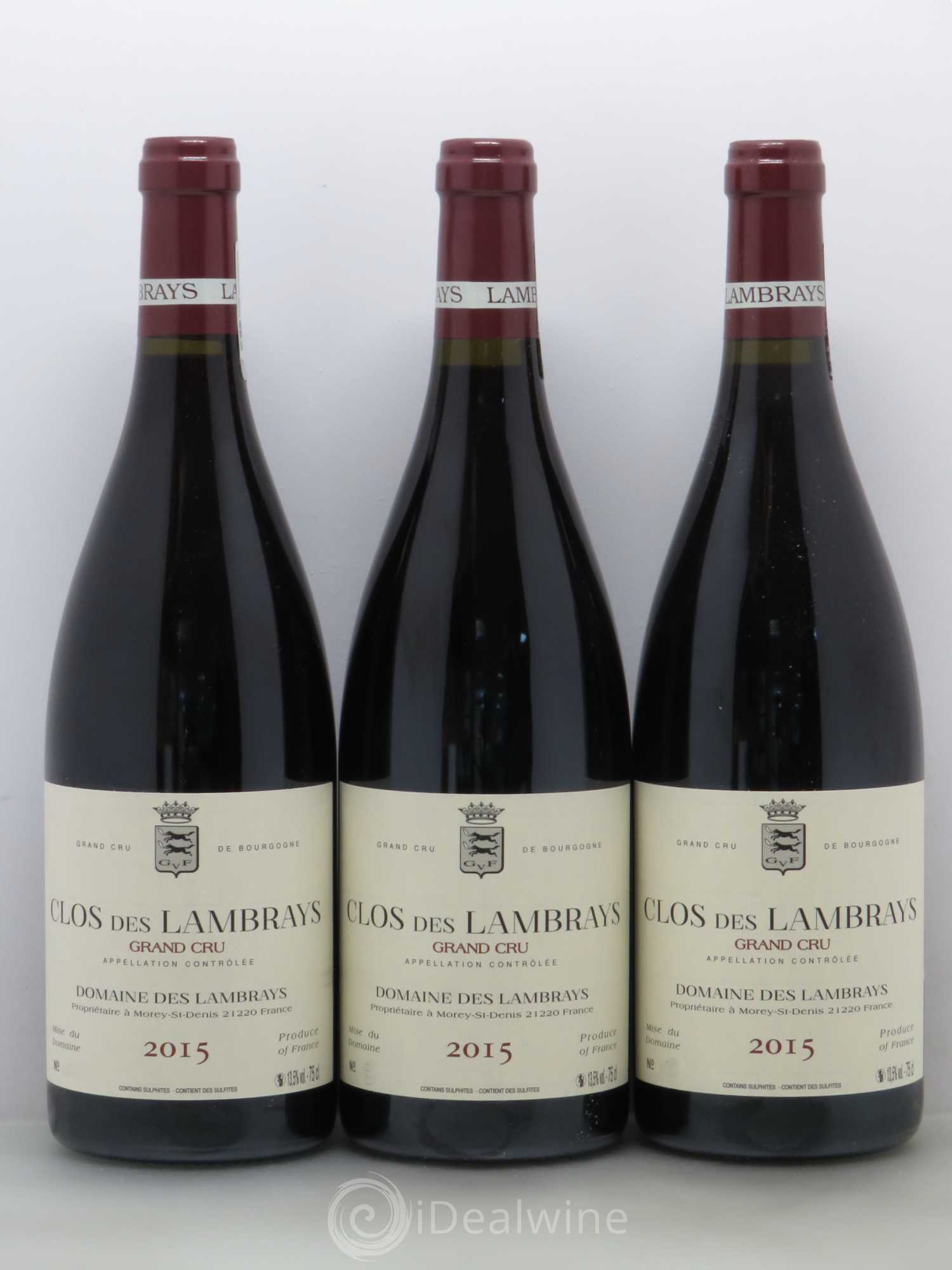 Clos des Lambrays Grand Cru Domaine des Lambrays 2015 - Lot de 6 bouteilles - 2