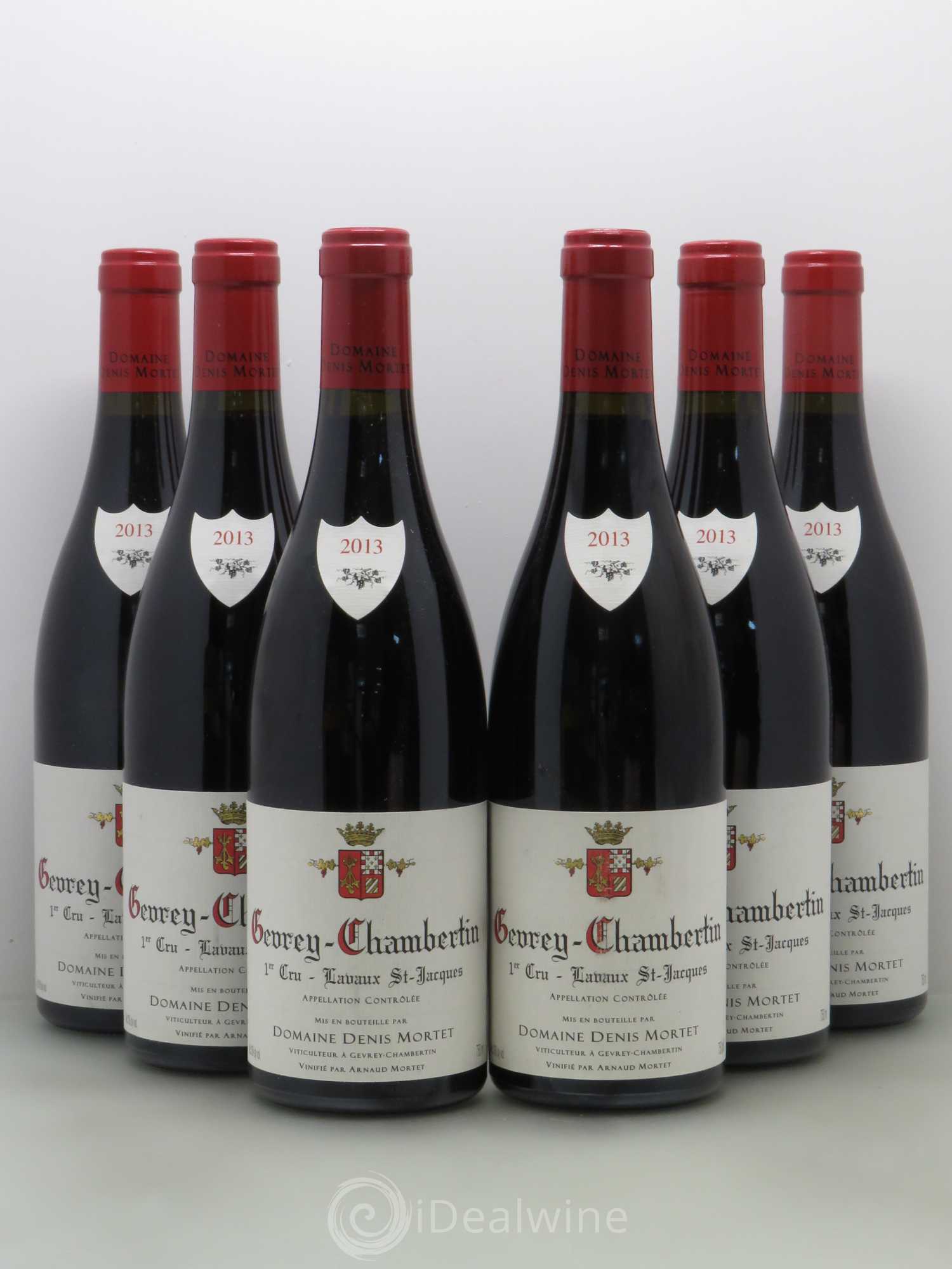 Gevrey-Chambertin 1er Cru Lavaux Saint Jacques Denis Mortet (Domaine) 2013 - Lot de 6 bouteilles - 0