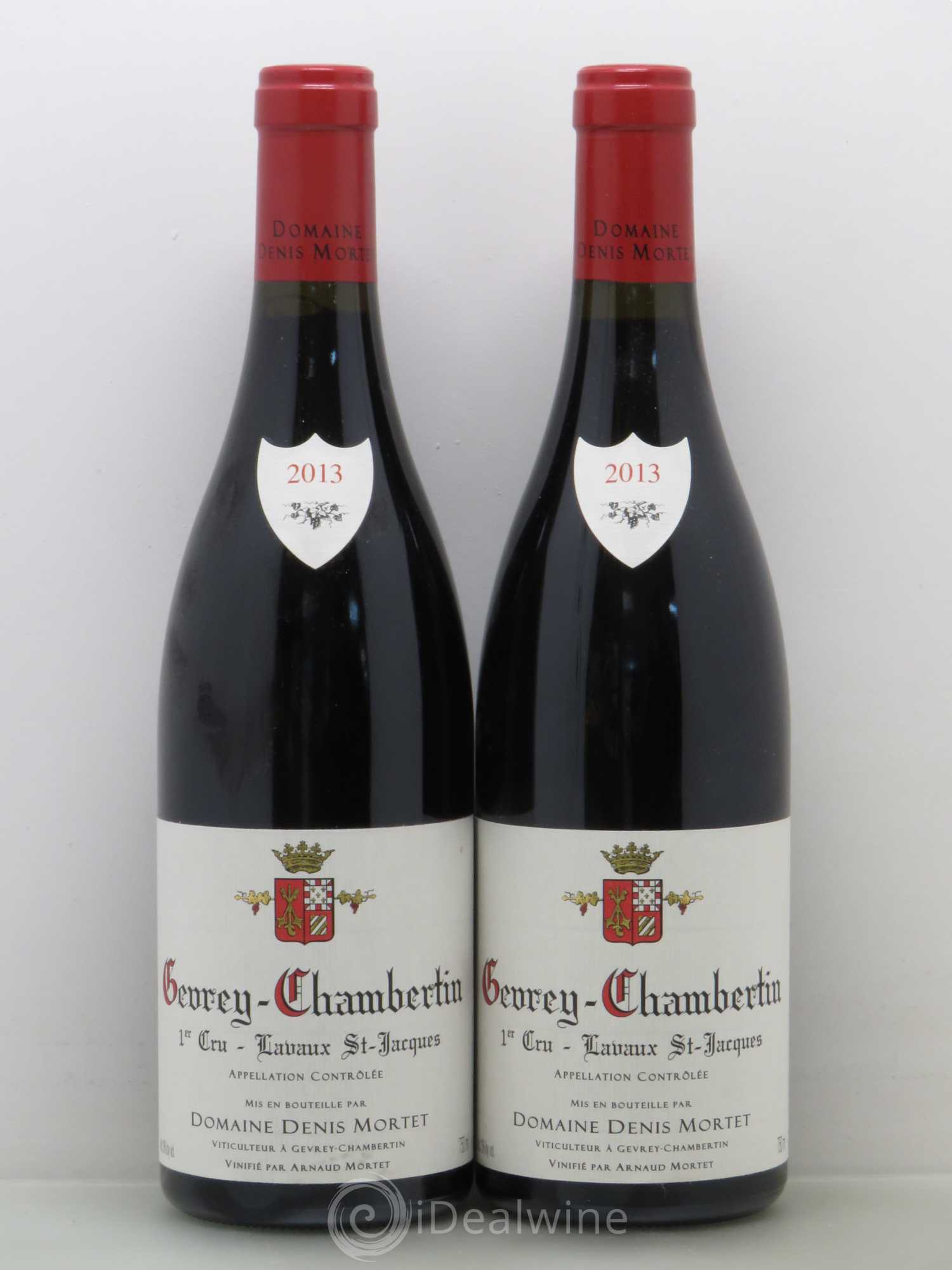 Gevrey-Chambertin 1er Cru Lavaux Saint Jacques Denis Mortet (Domaine) 2013 - Lot de 2 bouteilles - 0