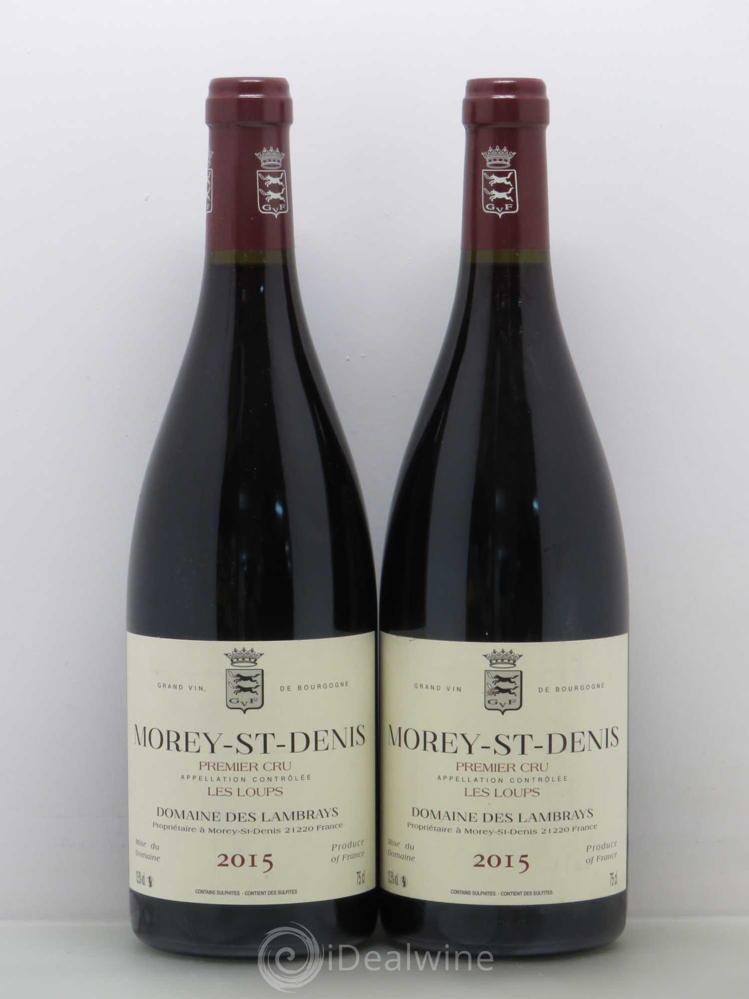 Morey-Saint-Denis Domaine des Lambrays Les loups 2015 - Lotto di 2 bottiglie - 0