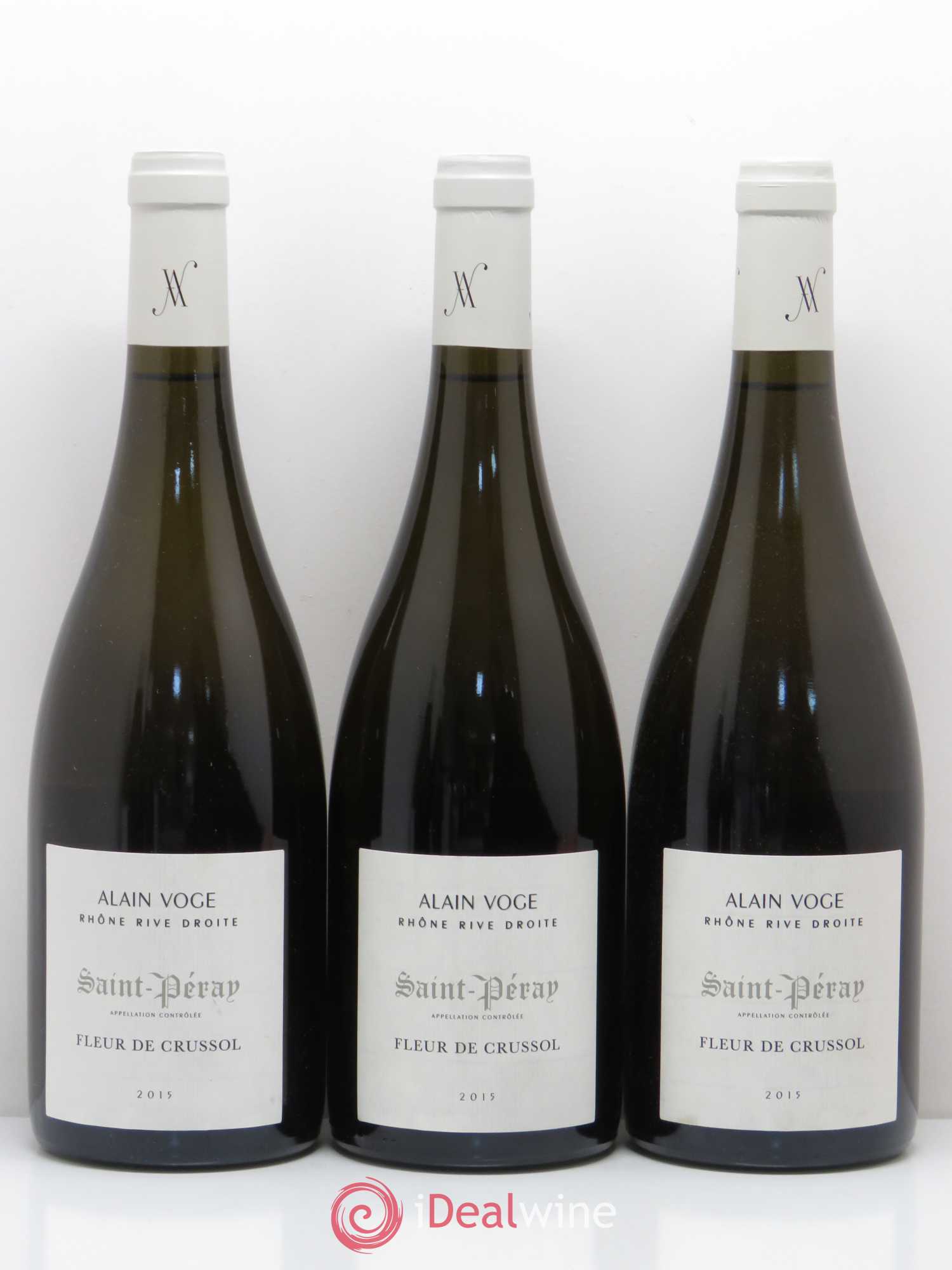 Saint-Péray Fleur de Crussol  Alain Voge (Domaine) 2015 - Lot de 5 bouteilles - 1