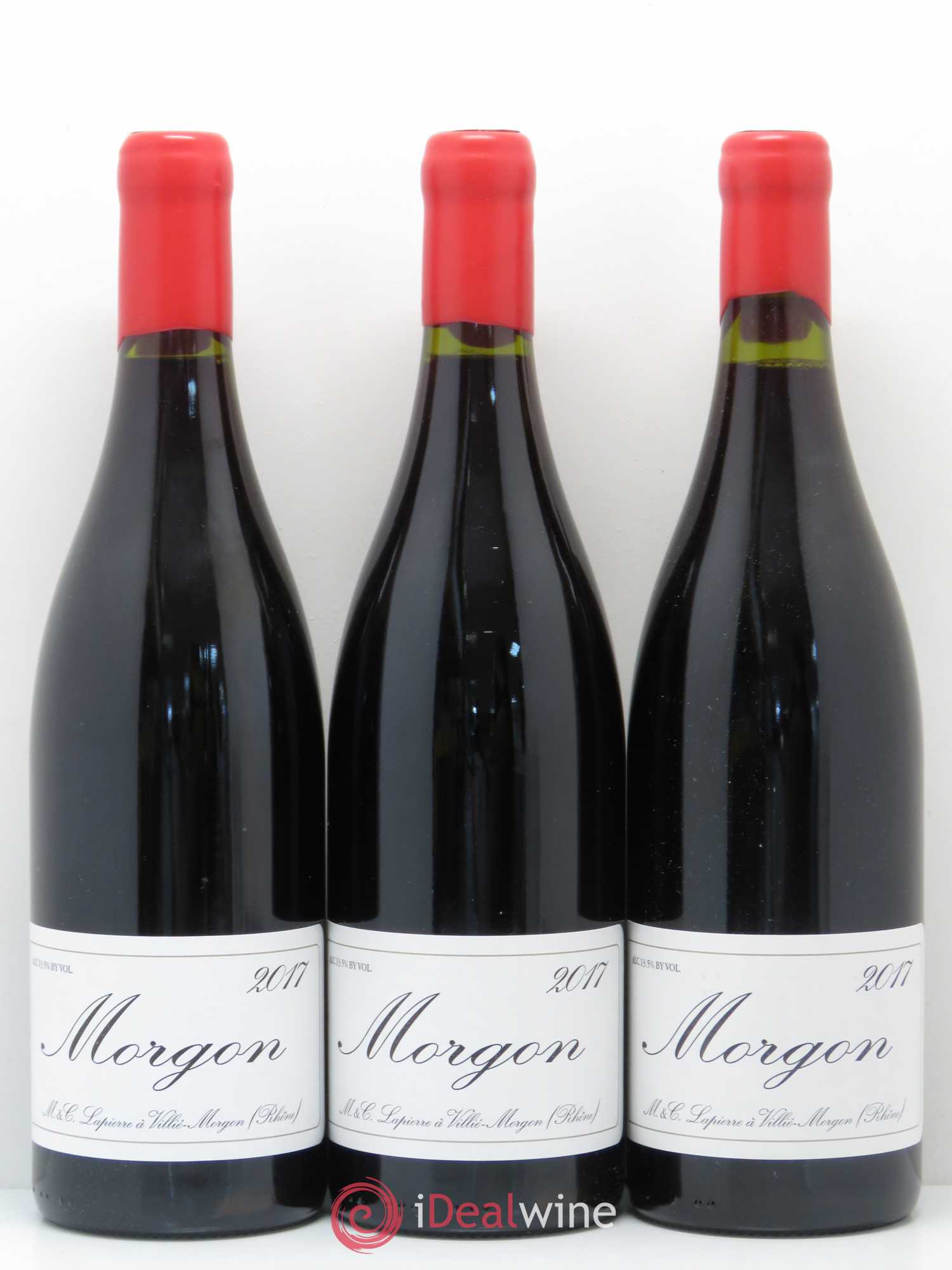 Morgon Marcel Lapierre (Domaine) 2017 - Lot de 3 bouteilles - 0