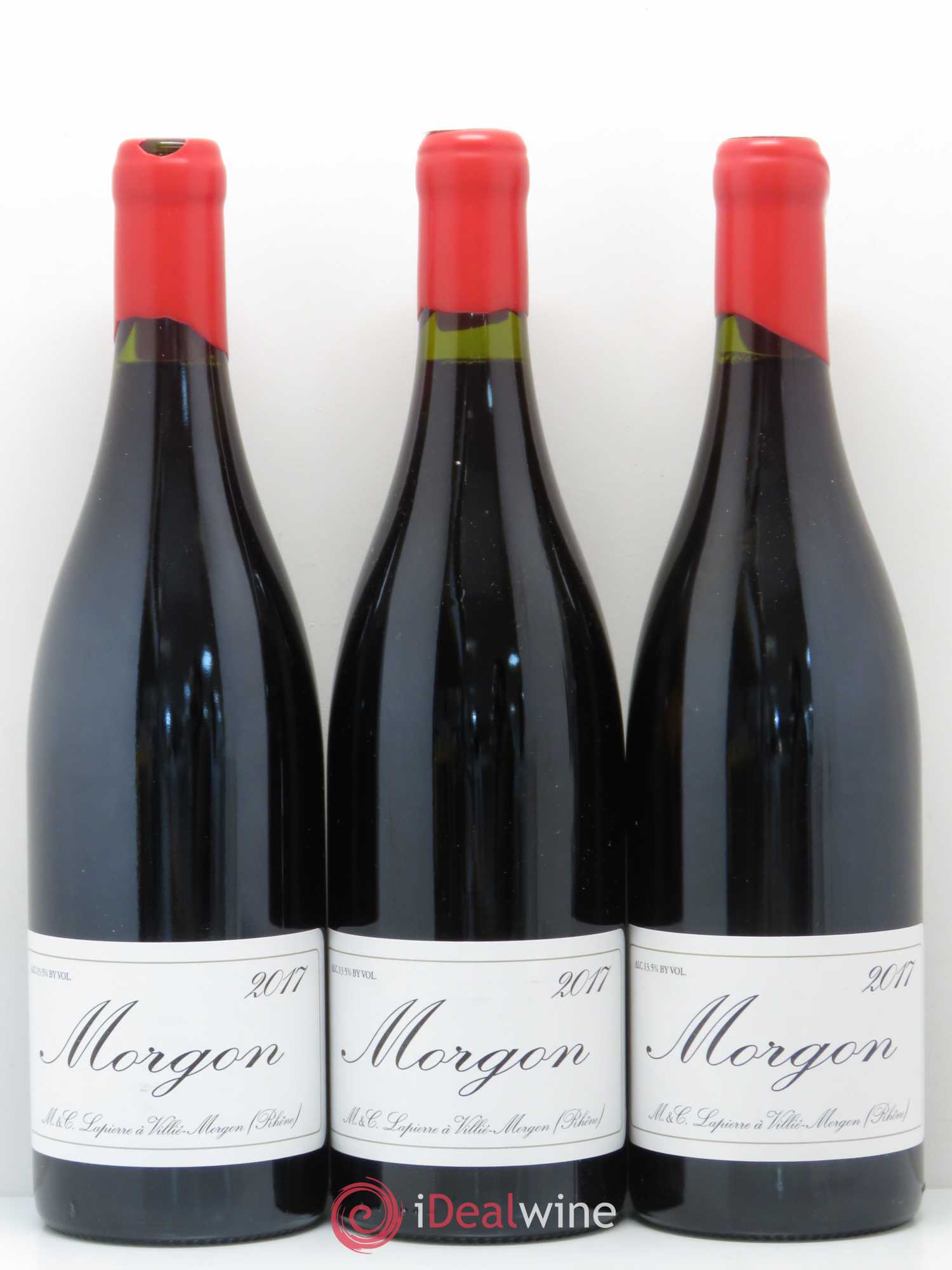 Morgon Marcel Lapierre (Domaine) 2017 - Lot de 3 bouteilles - 0