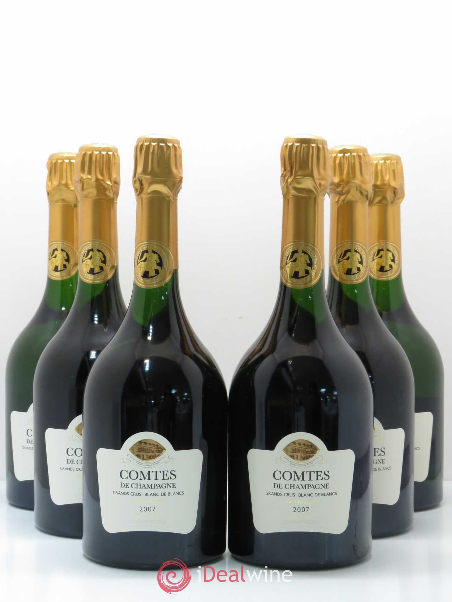 Comtes de Champagne Taittinger 2007 - Lot de 6 bouteilles - 0