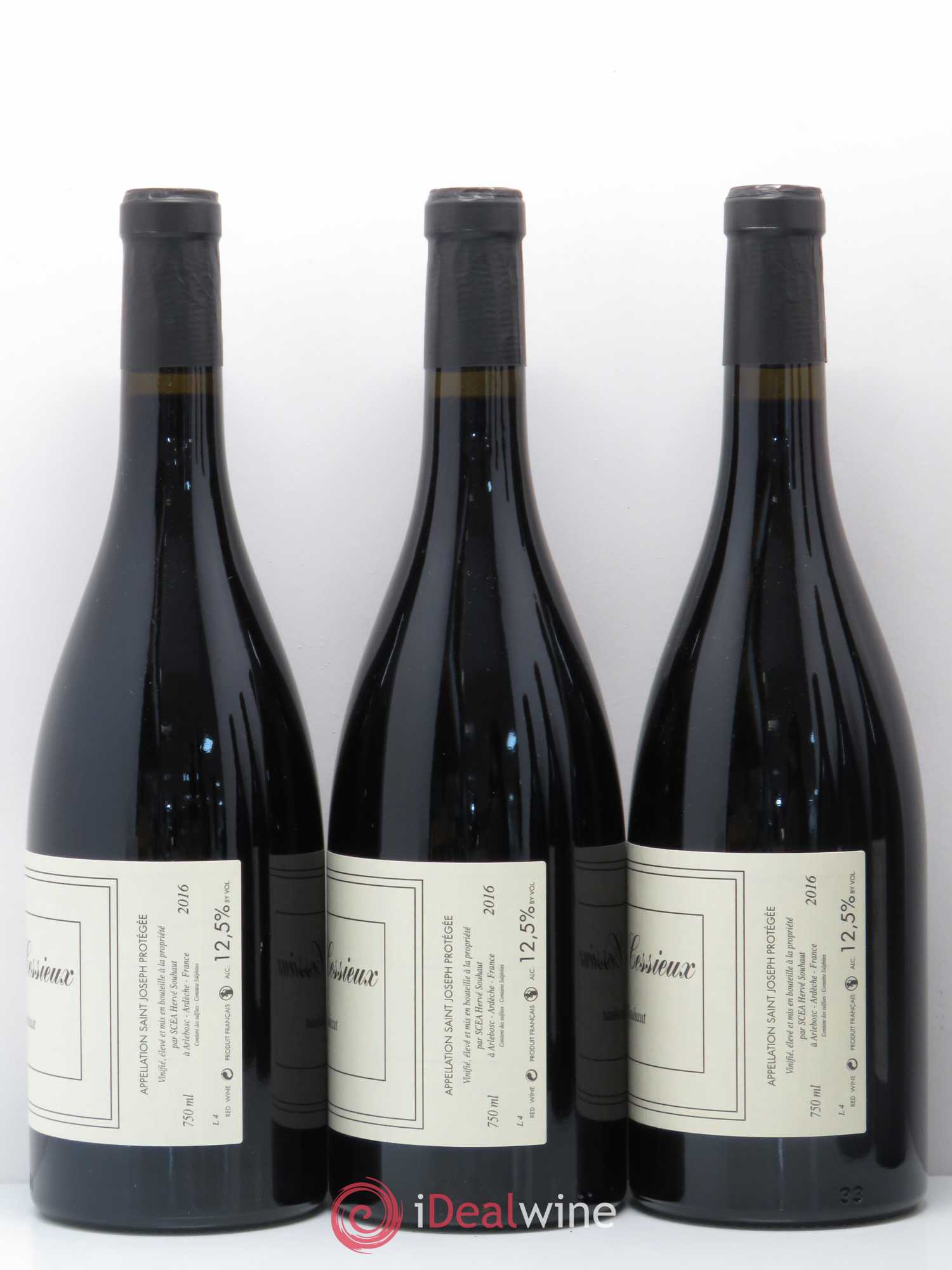 Saint-Joseph Les Cessieux Herve Souhaut 2016 - Posten von 6 Flaschen - 2
