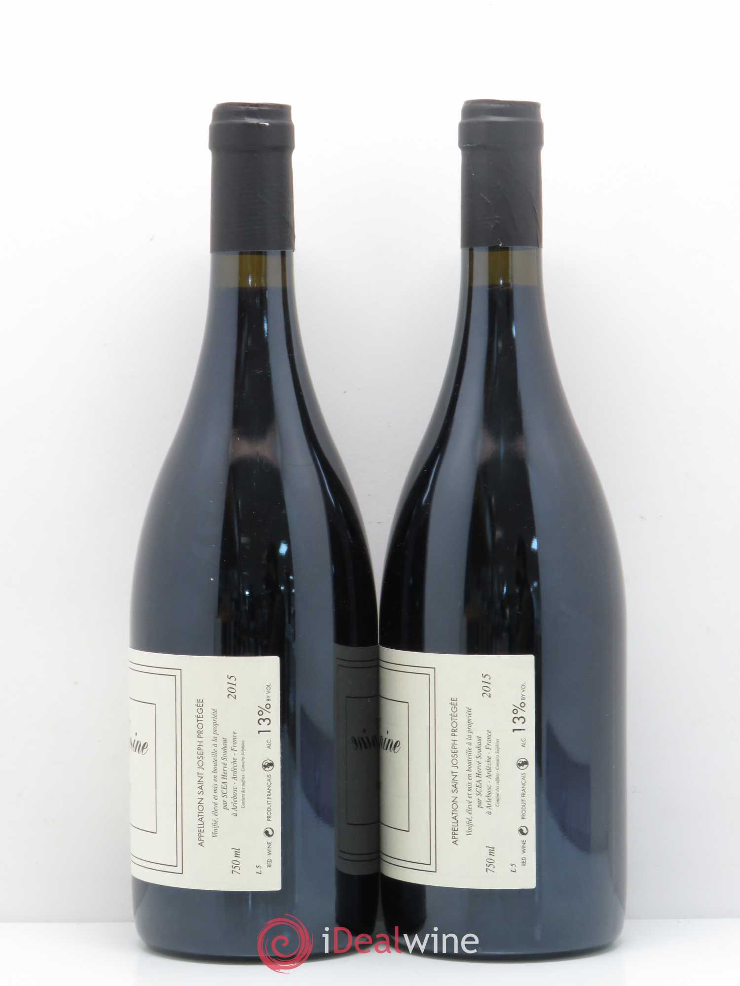 Saint-Joseph Sainte Epine Hervé Souhaut - Domaine Romaneaux-Destezet 2015 - Lot de 2 bouteilles - 1