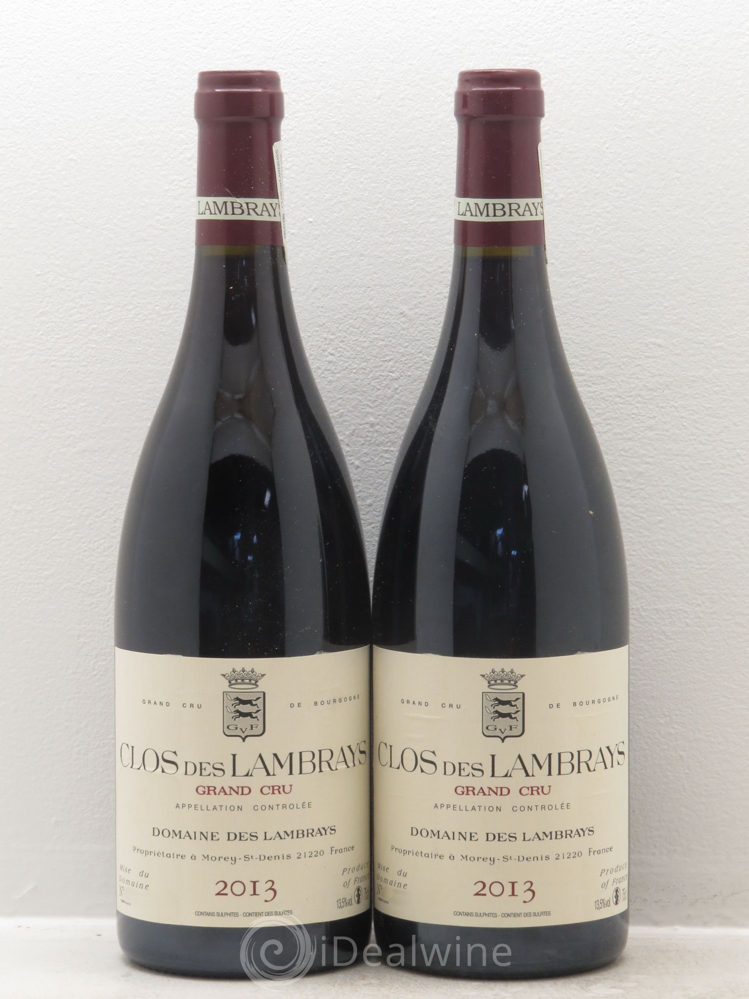 Clos des Lambrays Grand Cru Domaine des Lambrays 2013 - Lot de 2 bouteilles - 0