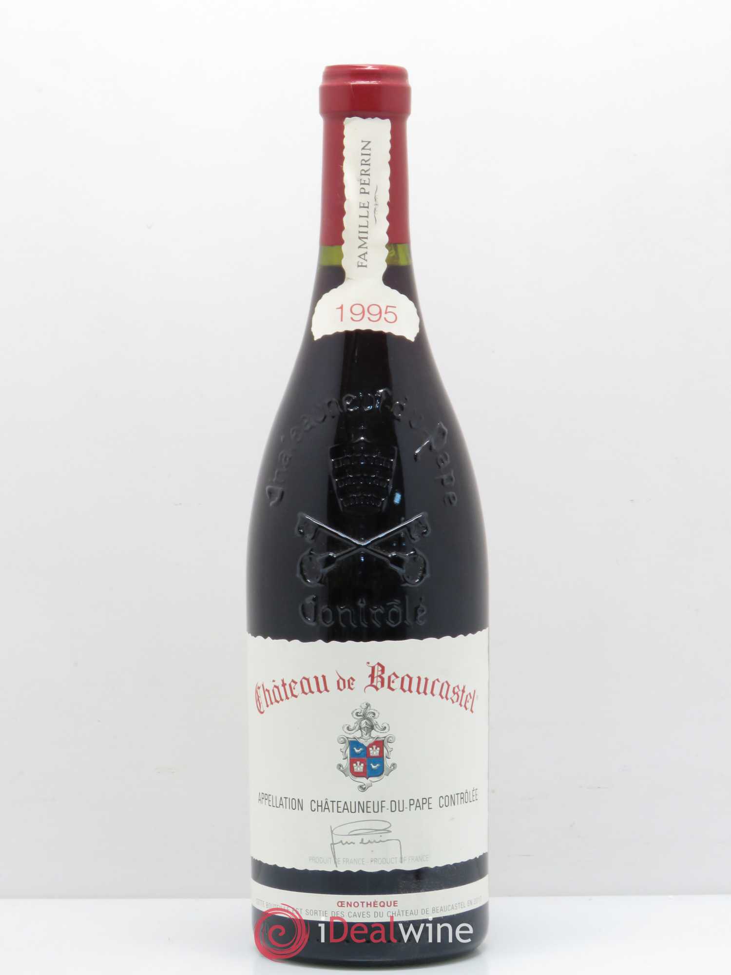 Châteauneuf-du-Pape Château de Beaucastel Famille Perrin 1995 - Lot de 1 bouteille - 0